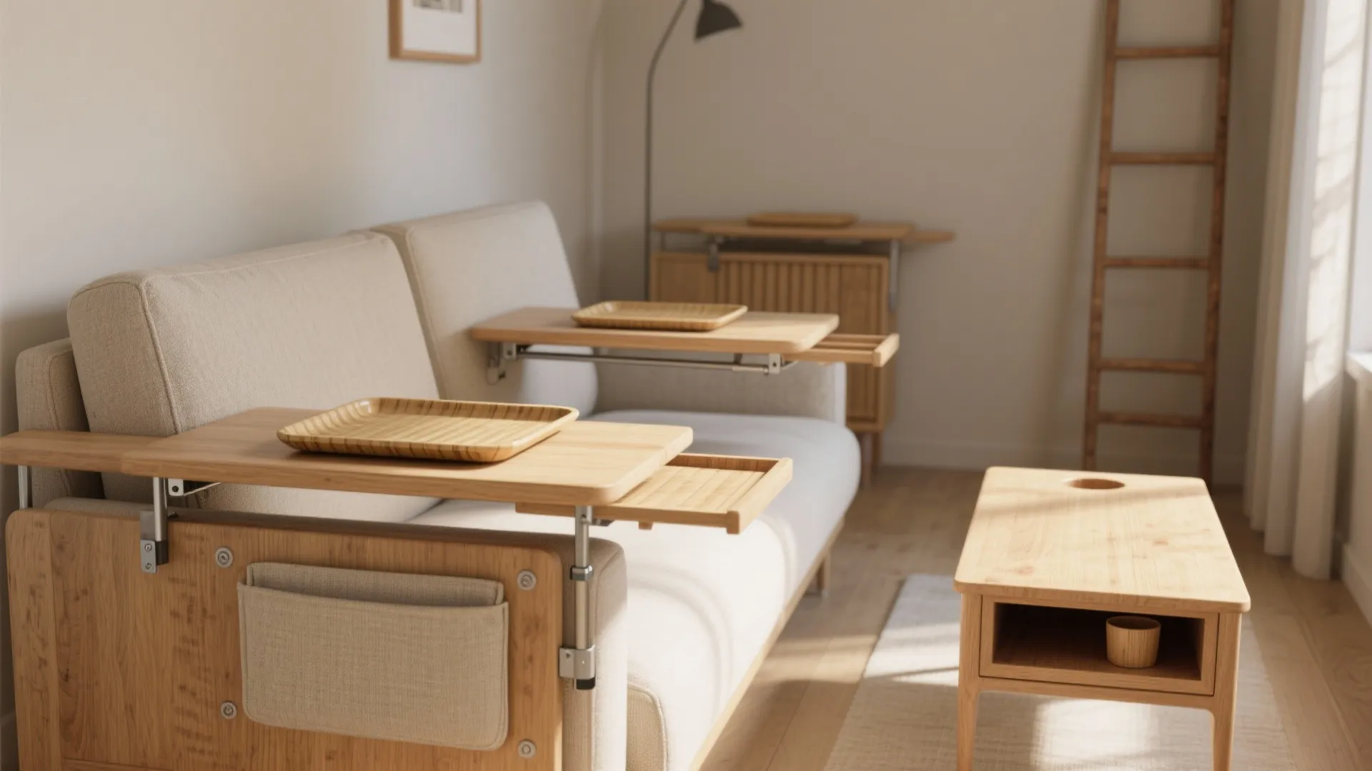 DIY Couch Arm Table: 5 Practical Ideas: Creative, budget-friendly DIY couch arm table ideas I’ve used in small homes