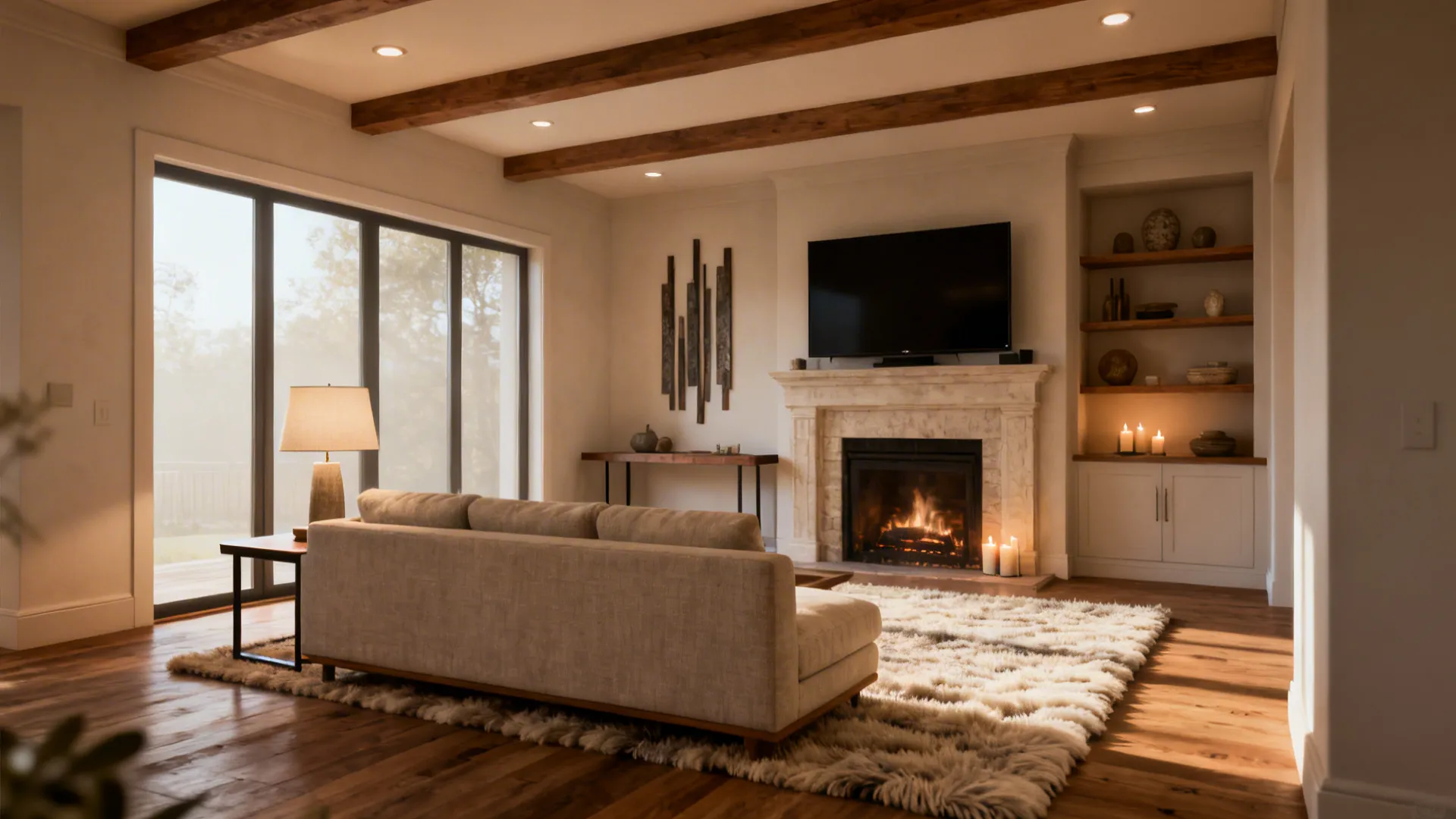 5 Living Room Layout Ideas for Couch in Front of Fireplace