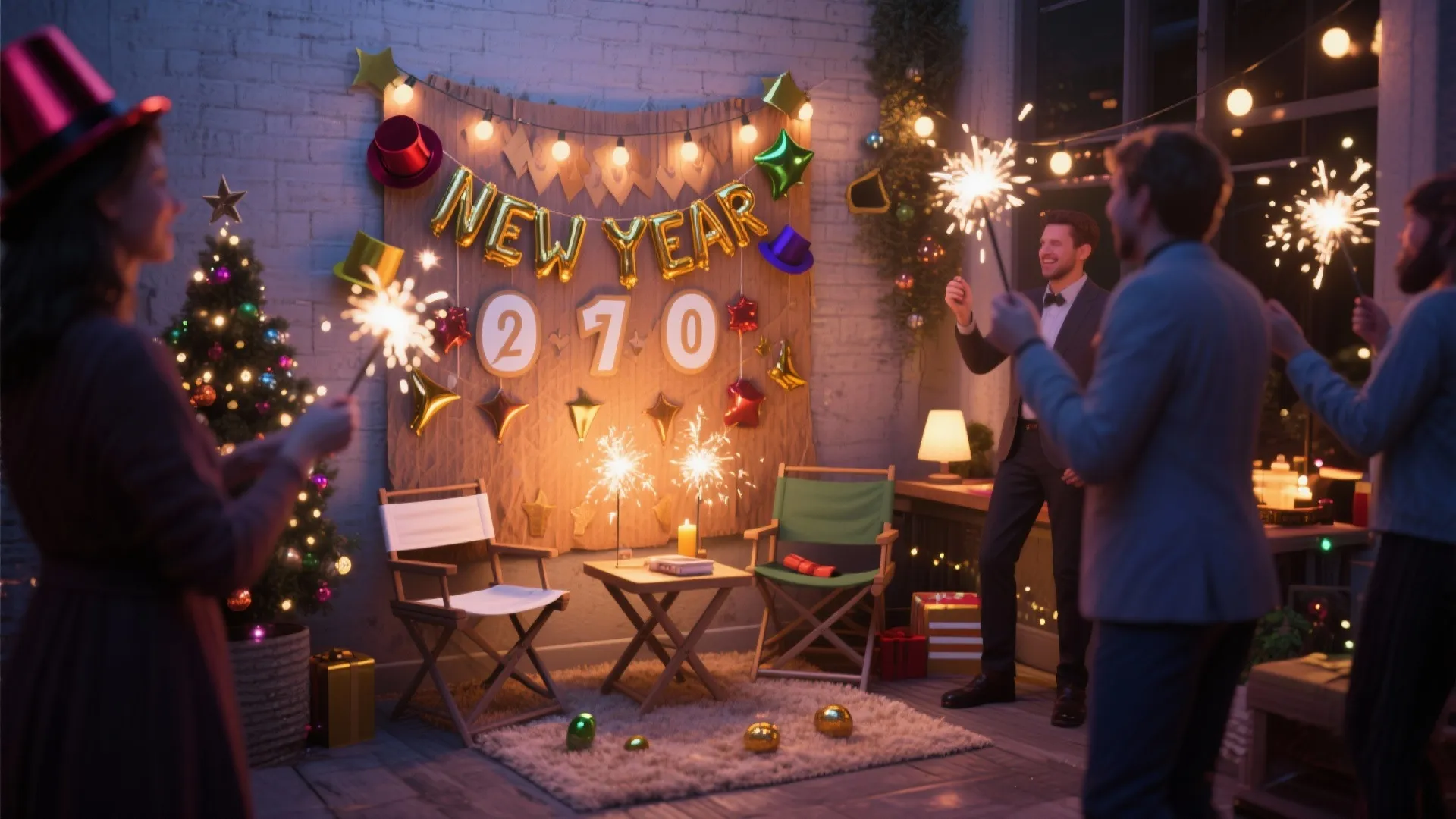 Interactive Countdown Corners