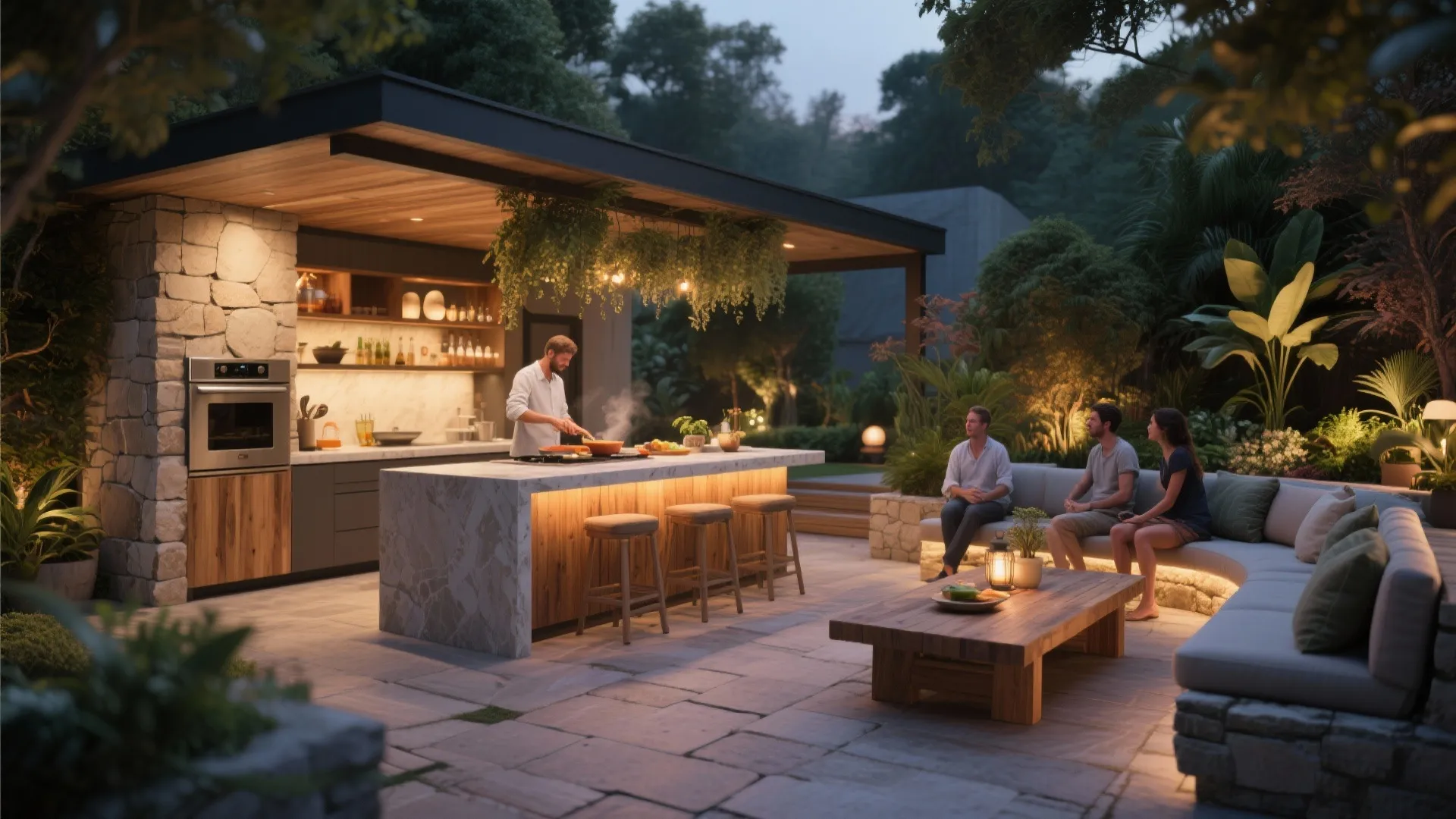 Tip 4: Integrate Seating with Counters