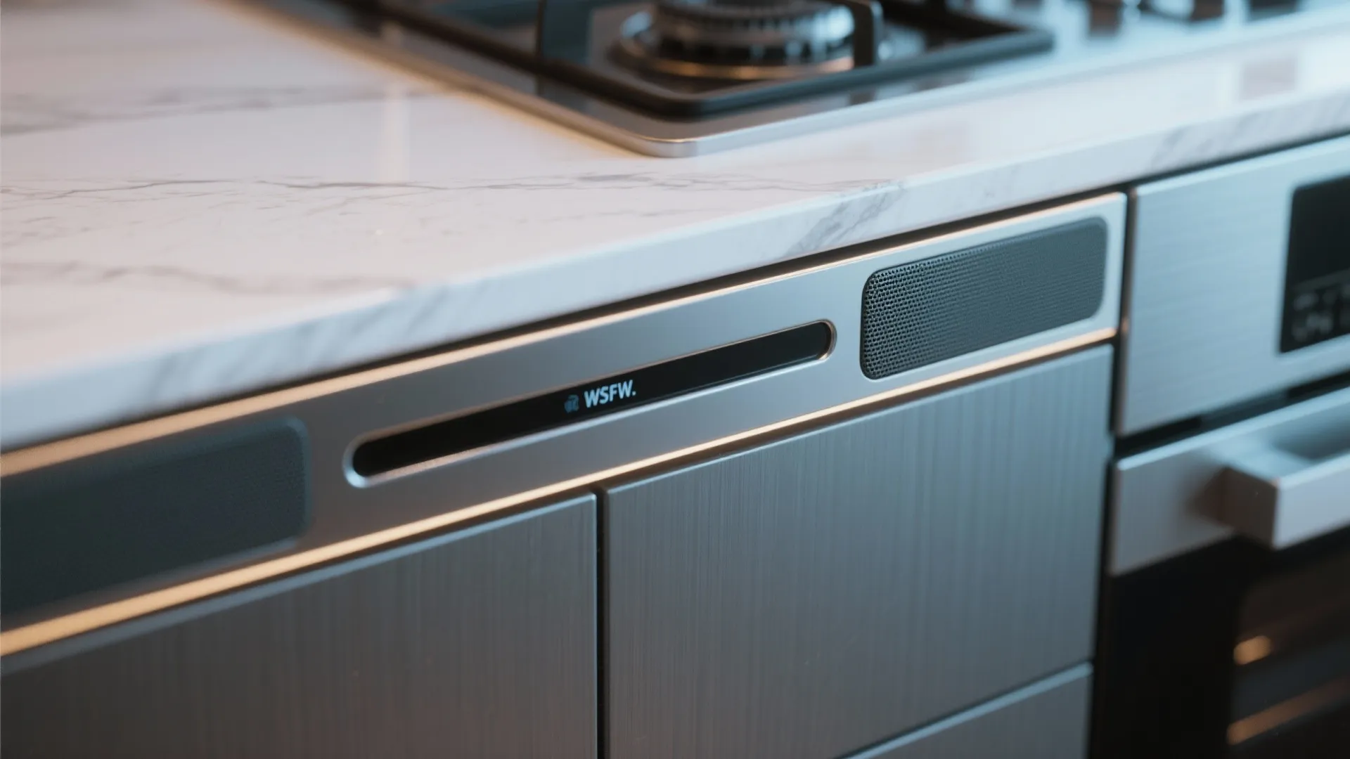 9. Floating Counter Edge Speakers