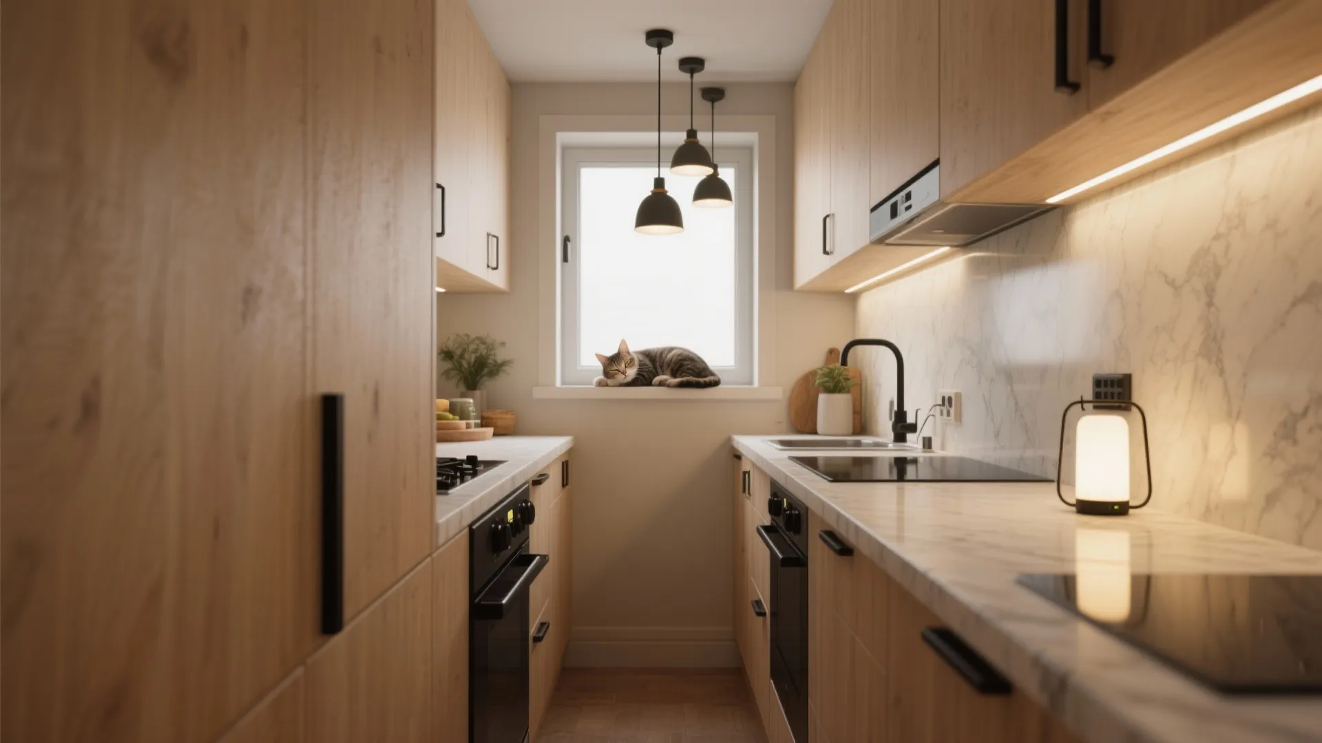 5 Small Kitchen Counter Lamp Ideas: Practical, stylish lamp solutions I use to make tiny counters feel bright and roomy