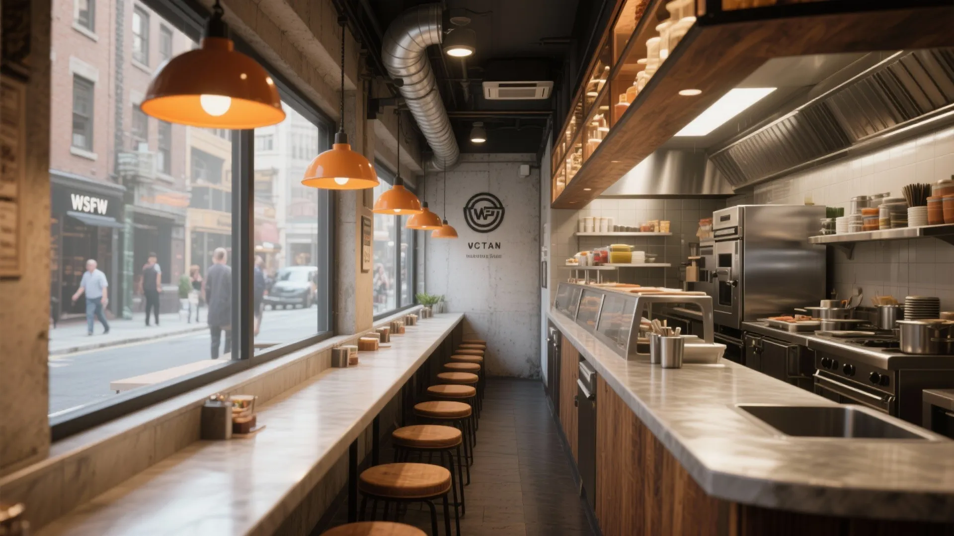 1. Counter-first layout: prioritize the prep line