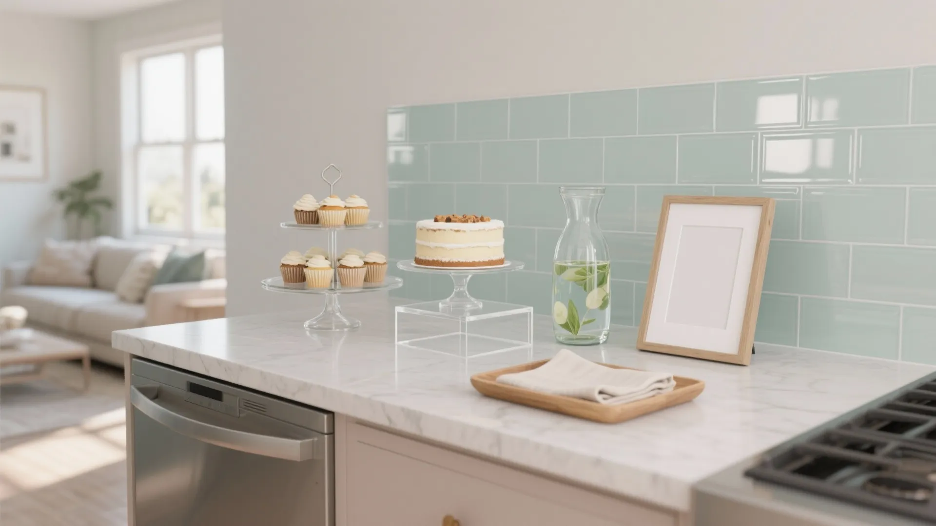 Sweet Treat Nook on the Kitchen Counter