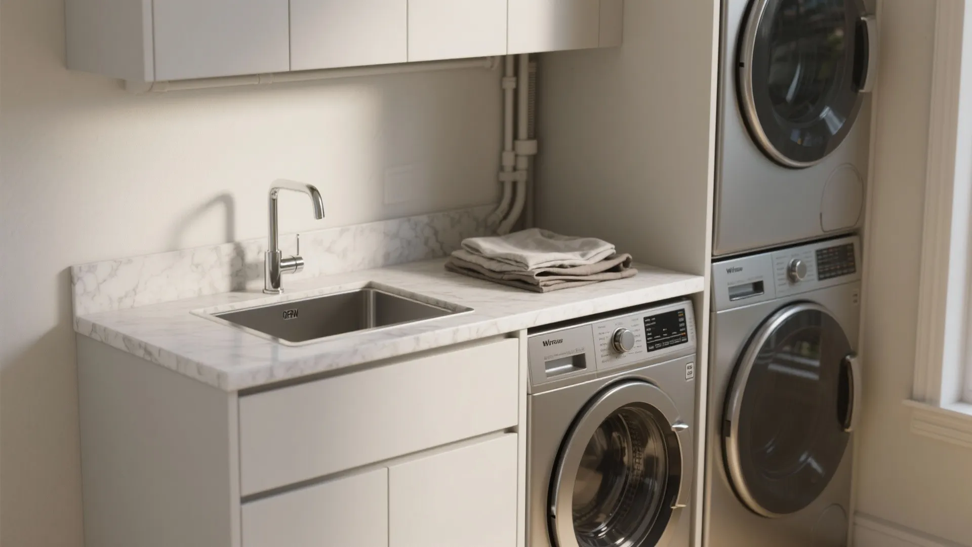 3. Countertop and sink combo for multi-tasking
