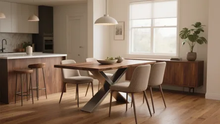 7-Piece Counter Height X-Base Dining Set Ideas