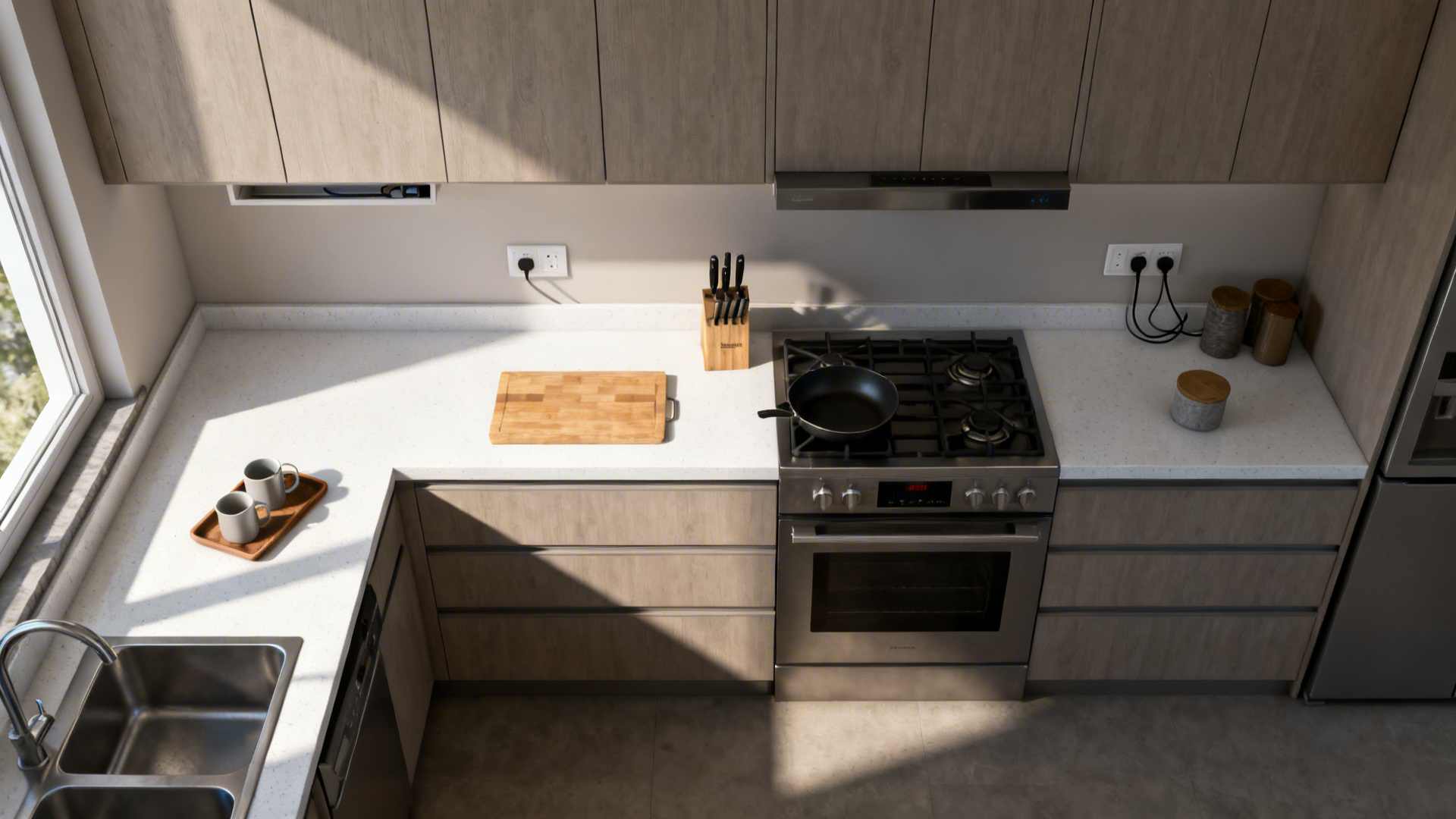Crowded Counter? 5 Kitchen Counter Setup Ideas That Add Space