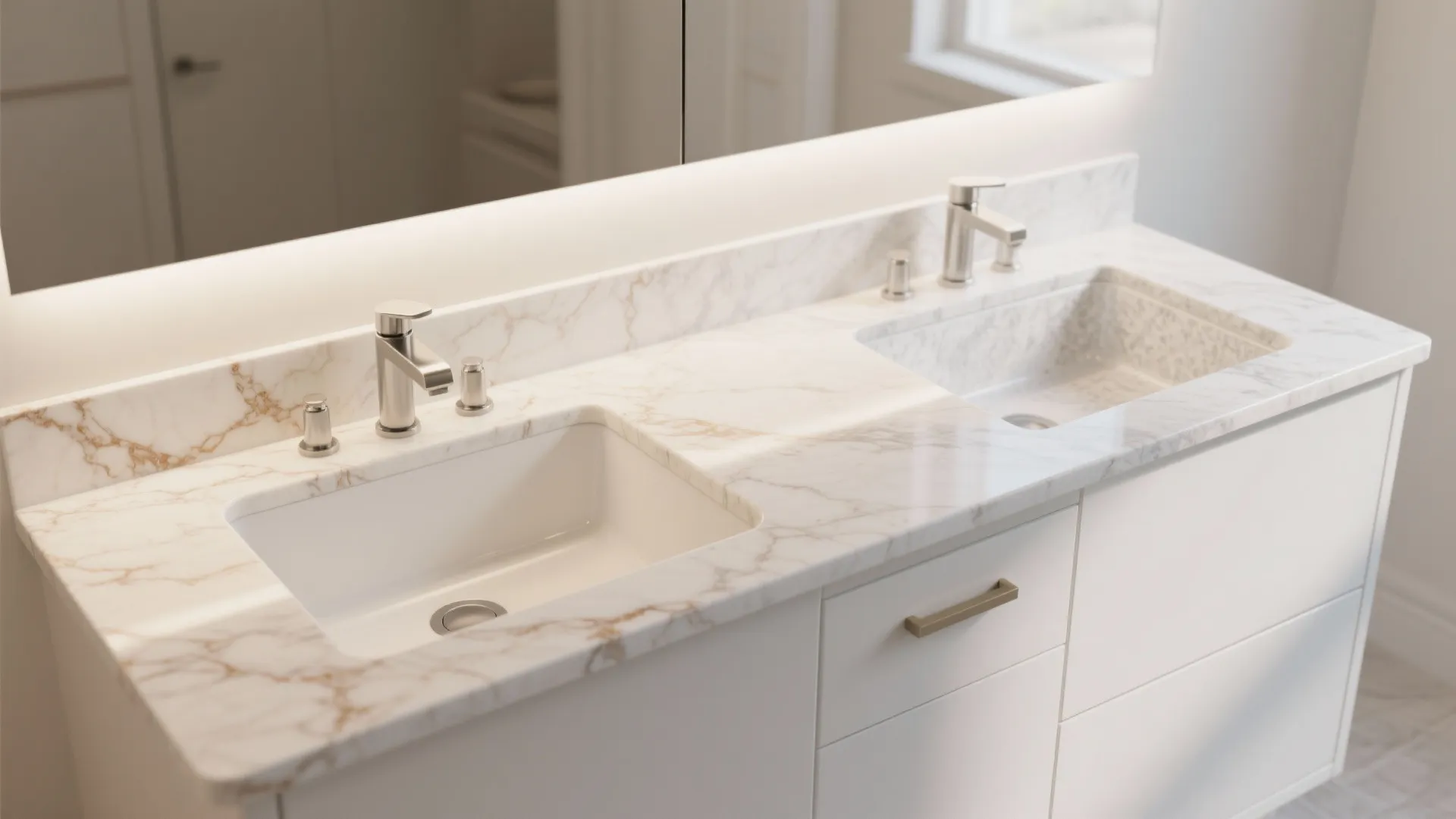 4. Countertop and sink choices affect maintenance