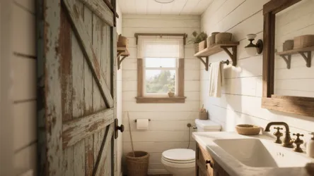 10 Cozy Country Style Bathroom Ideas