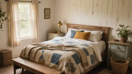 10 Country Style Bedroom Decorating Ideas