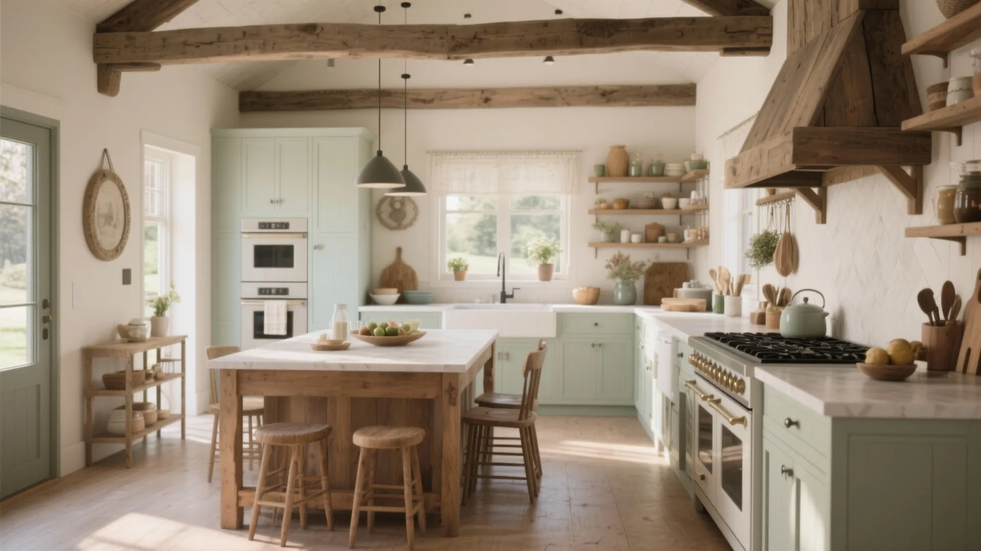 Charming Country Kitchen Color Ideas: Explore Beautiful Color Schemes for Your Rustic Kitchen