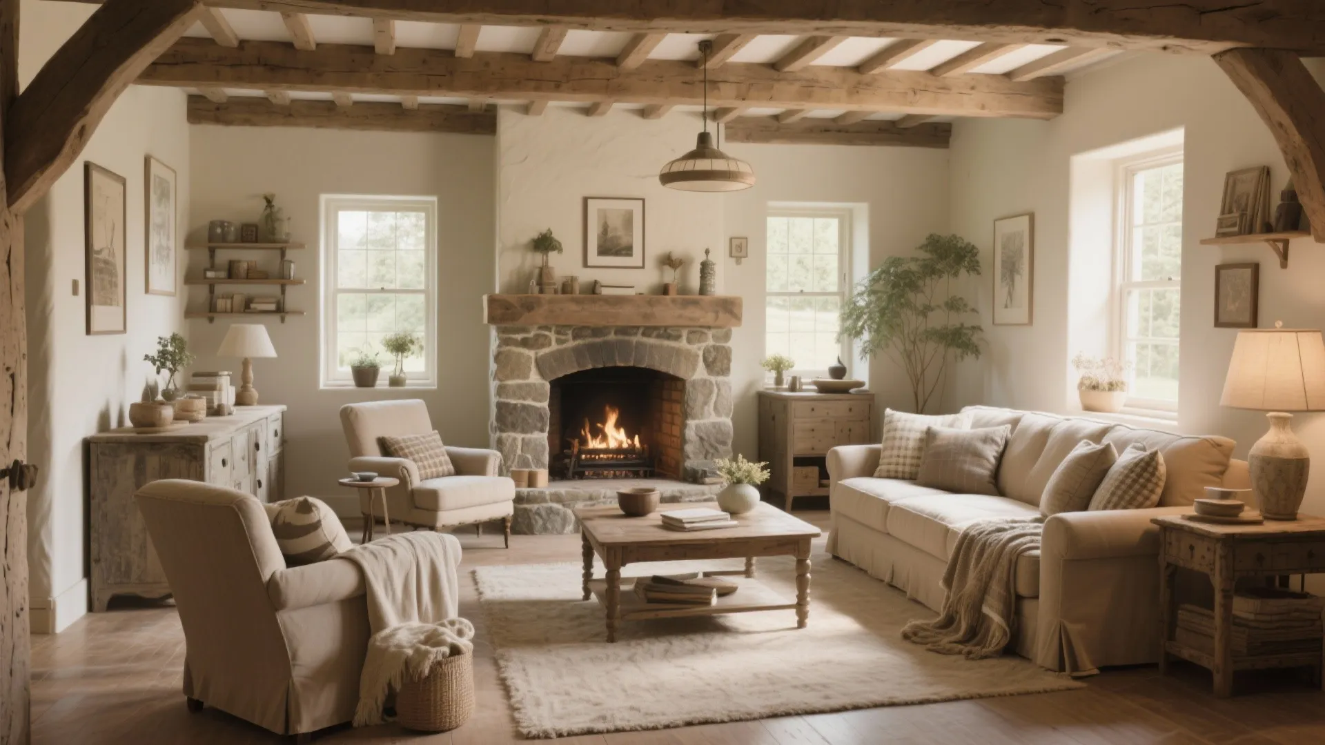 10 Country Living Room Ideas for Cozy Charm: Bring warmth and rustic elegance into your home with these 10 country living room inspirations