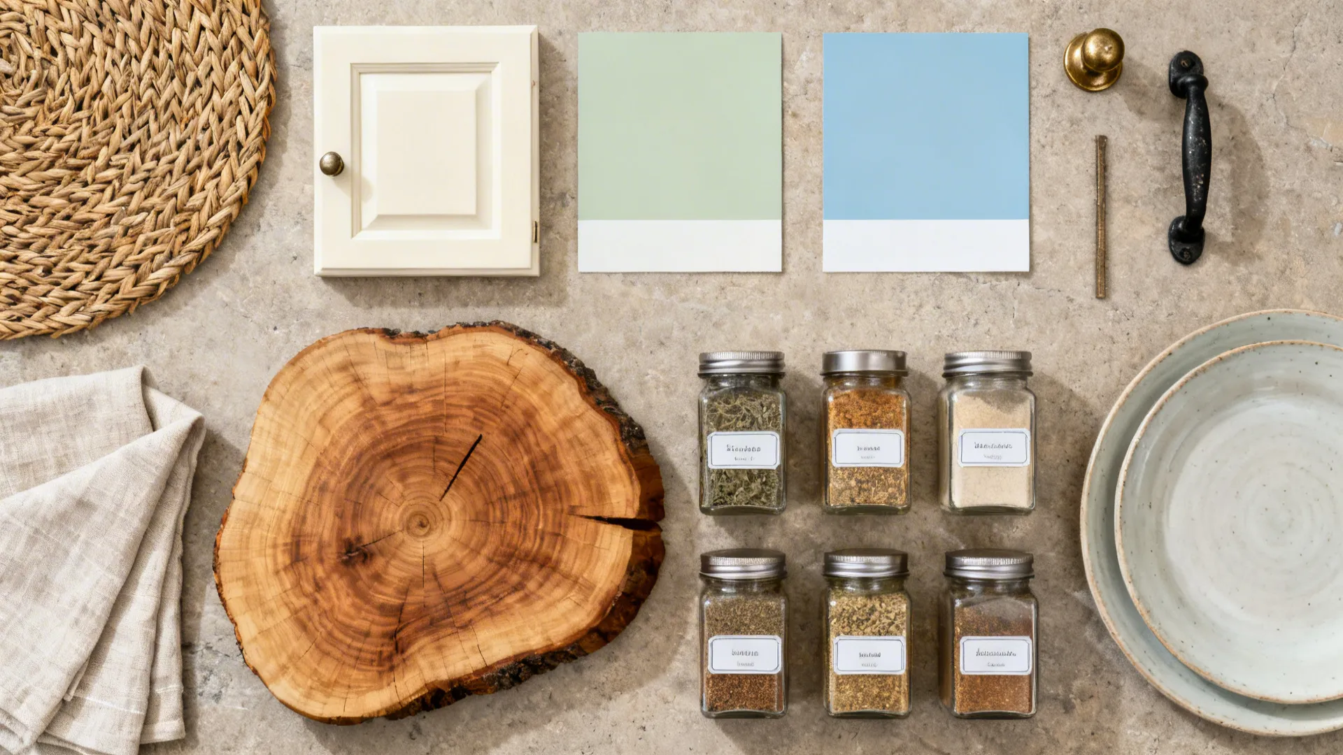 3) Open Shelving with Enclosed Base Storage