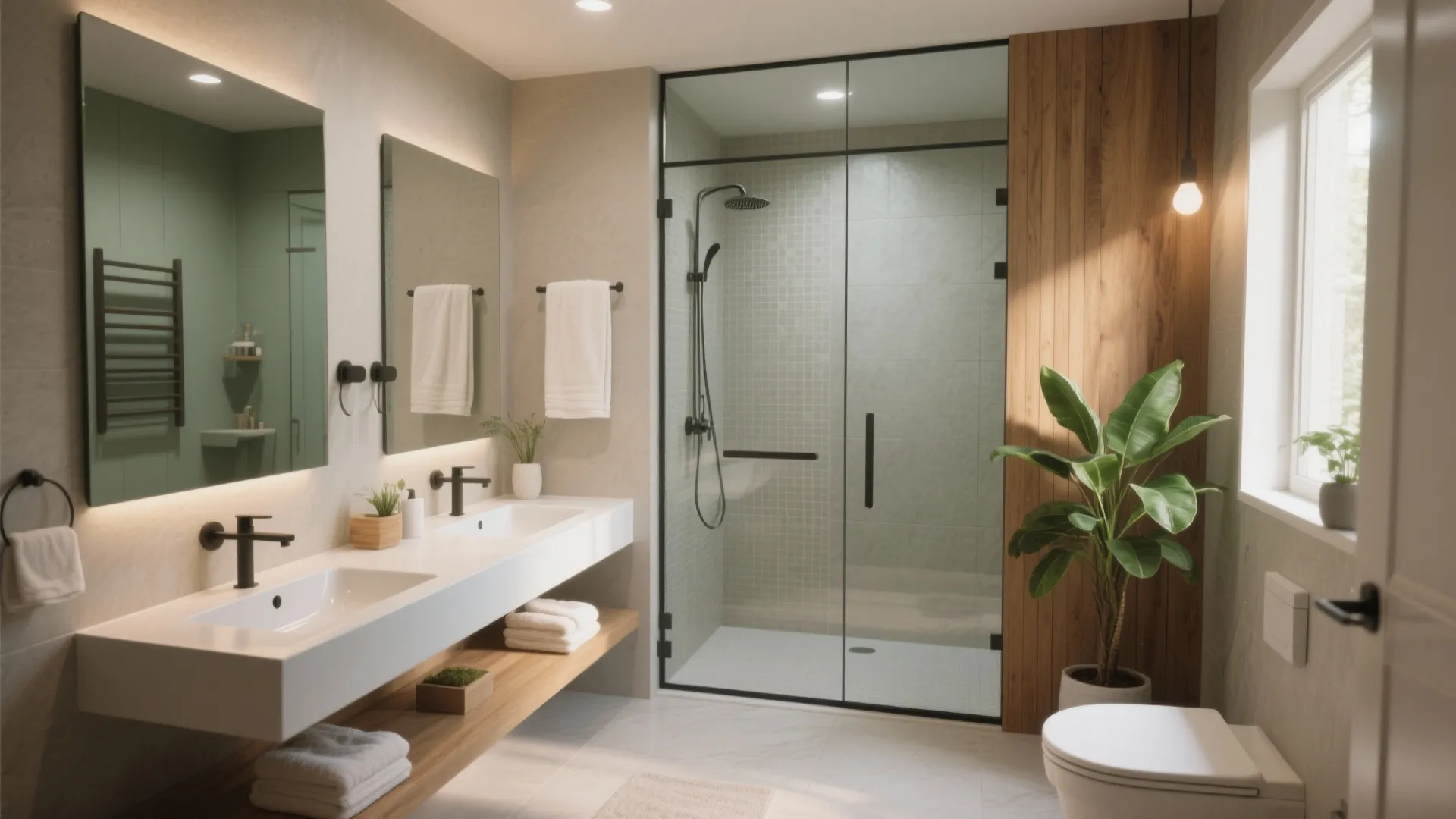 5 Couple Bathroom Ideas for Shared Small Spaces: Practical, stylish solutions to make a shared bathroom work for two without sacrificing privacy or personality.
