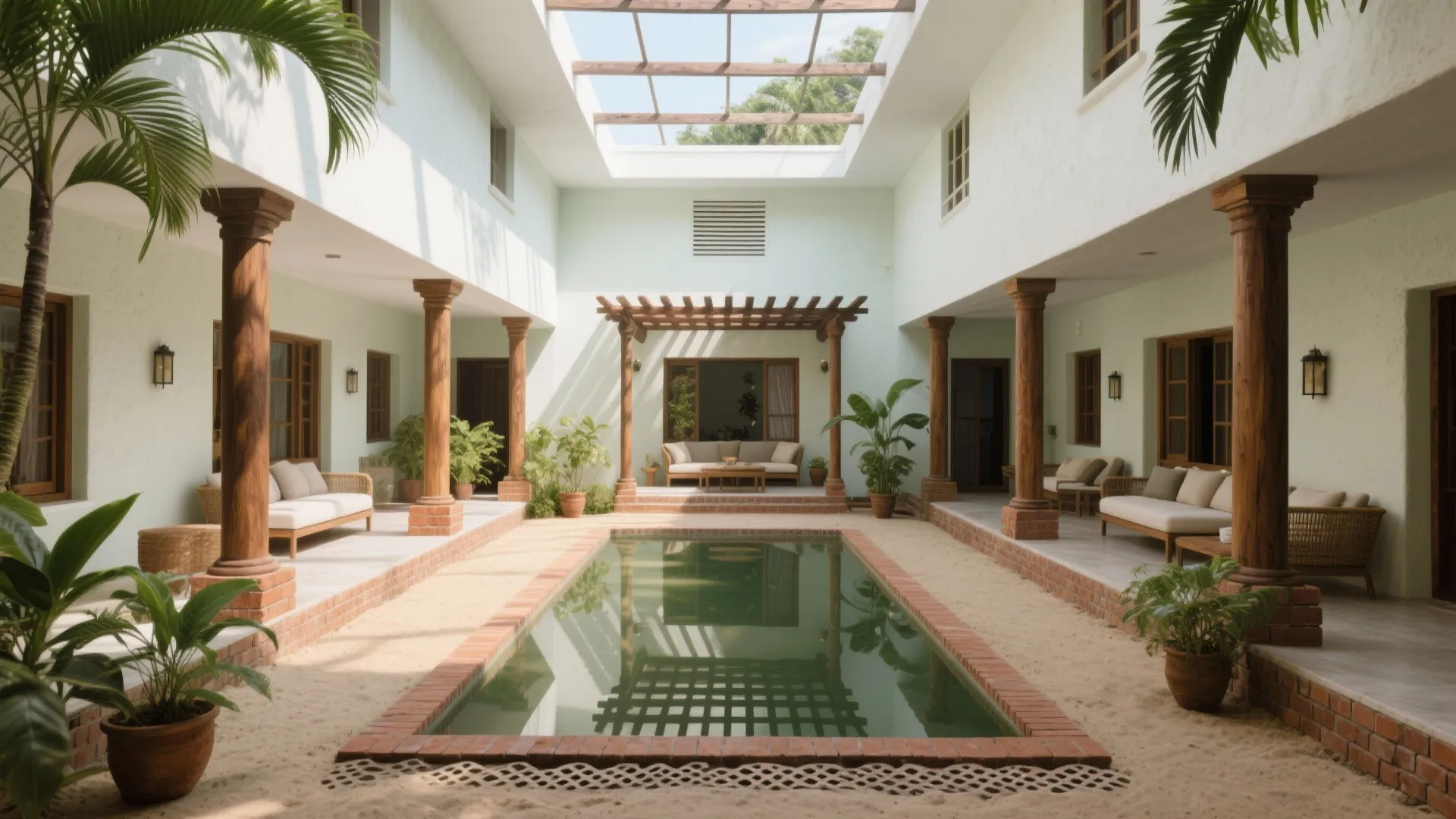 Courtyard Core, Verandas, and Vastu-Friendly Flow