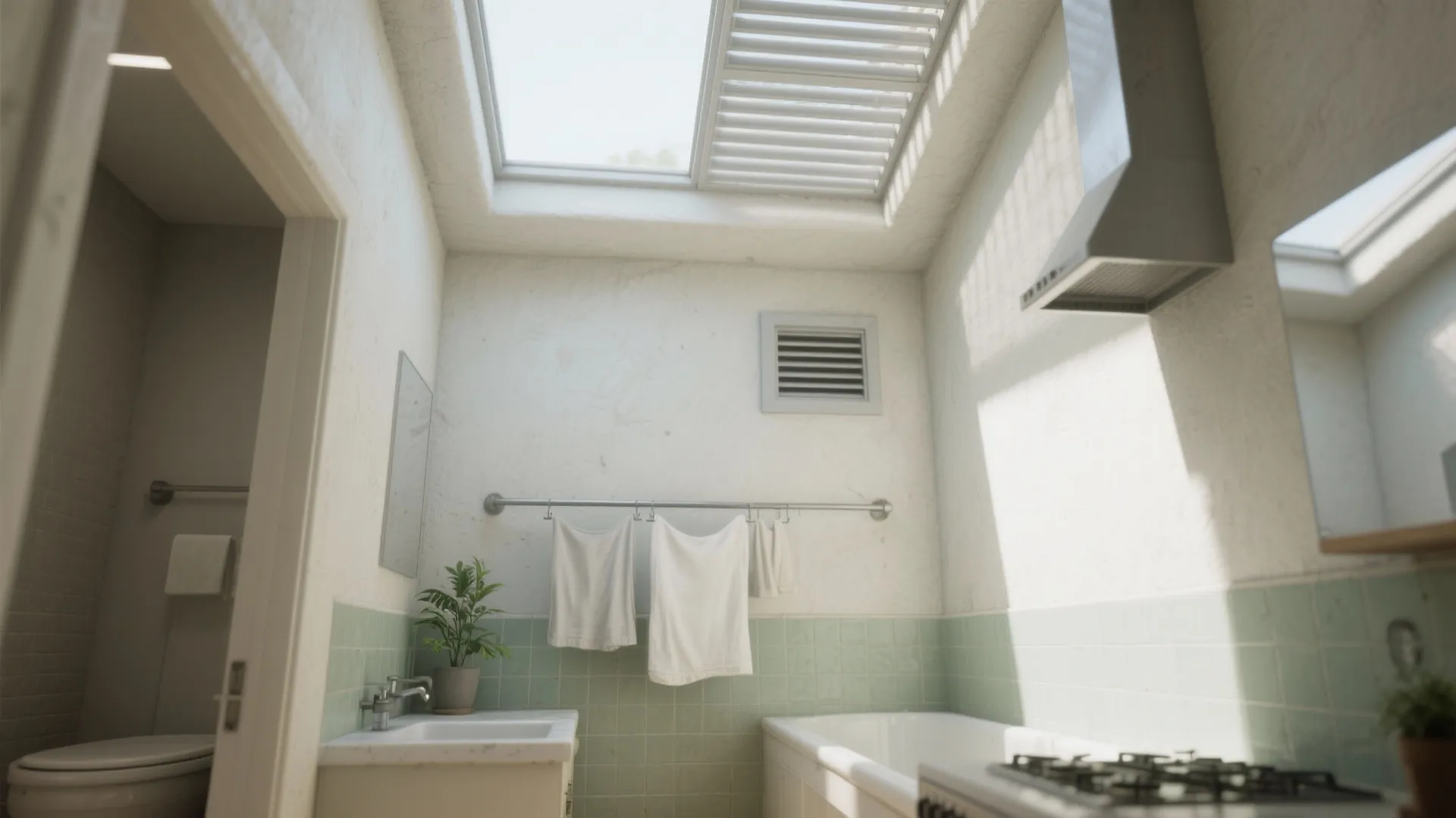 Courtyard or Skylight: Light, Air, and a Dry Core