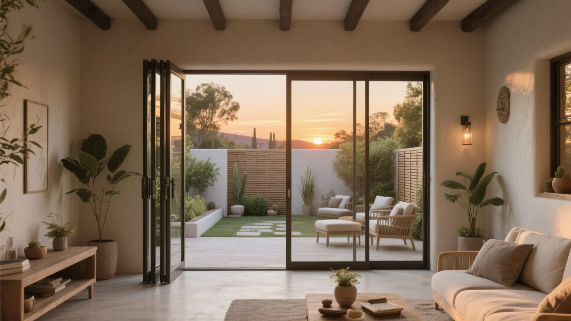 5. Courtyard-Adjacent Casita for Indoor-Outdoor Living