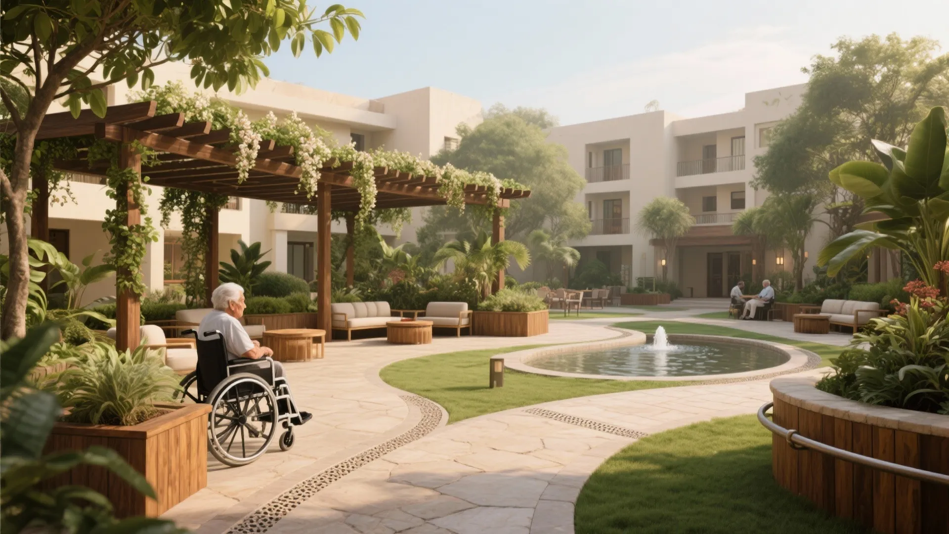 Biophilic Commons and Courtyards