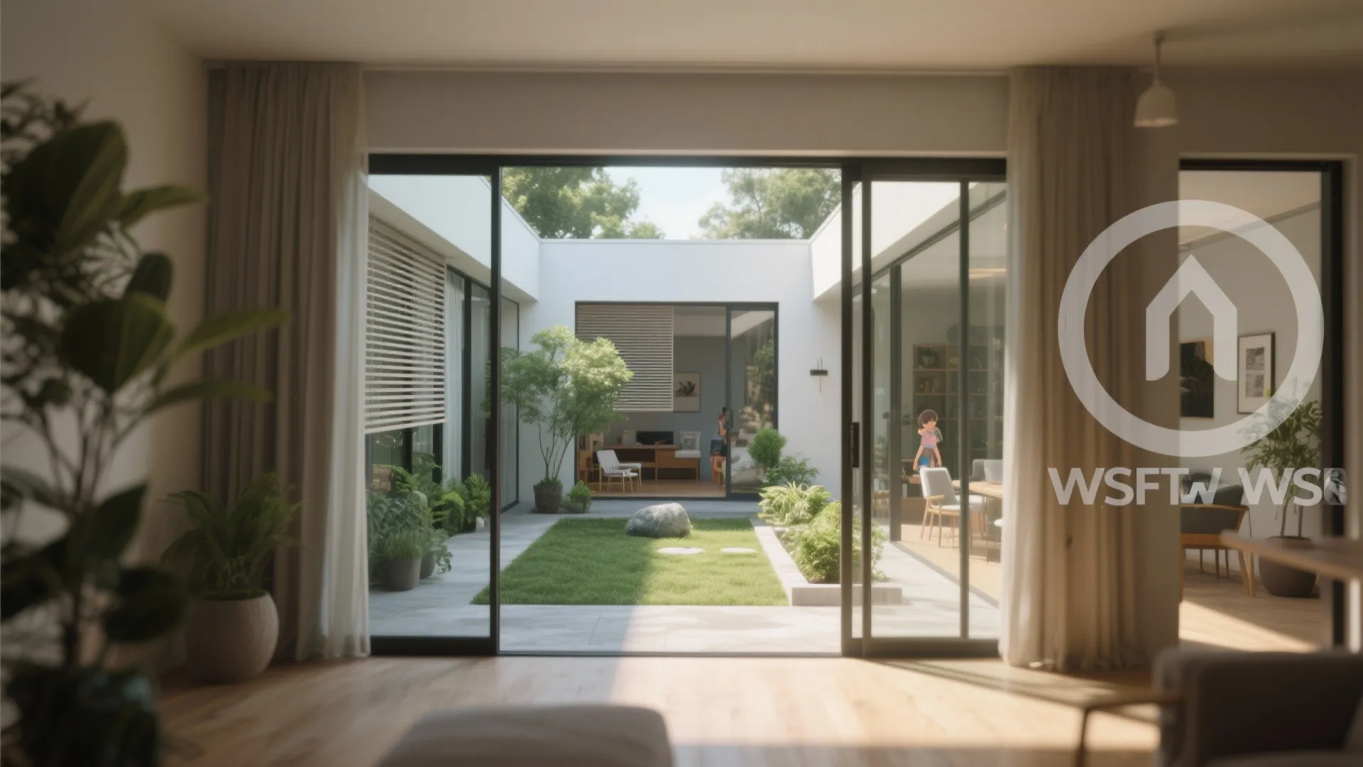 4. Courtyard-Centric Layout