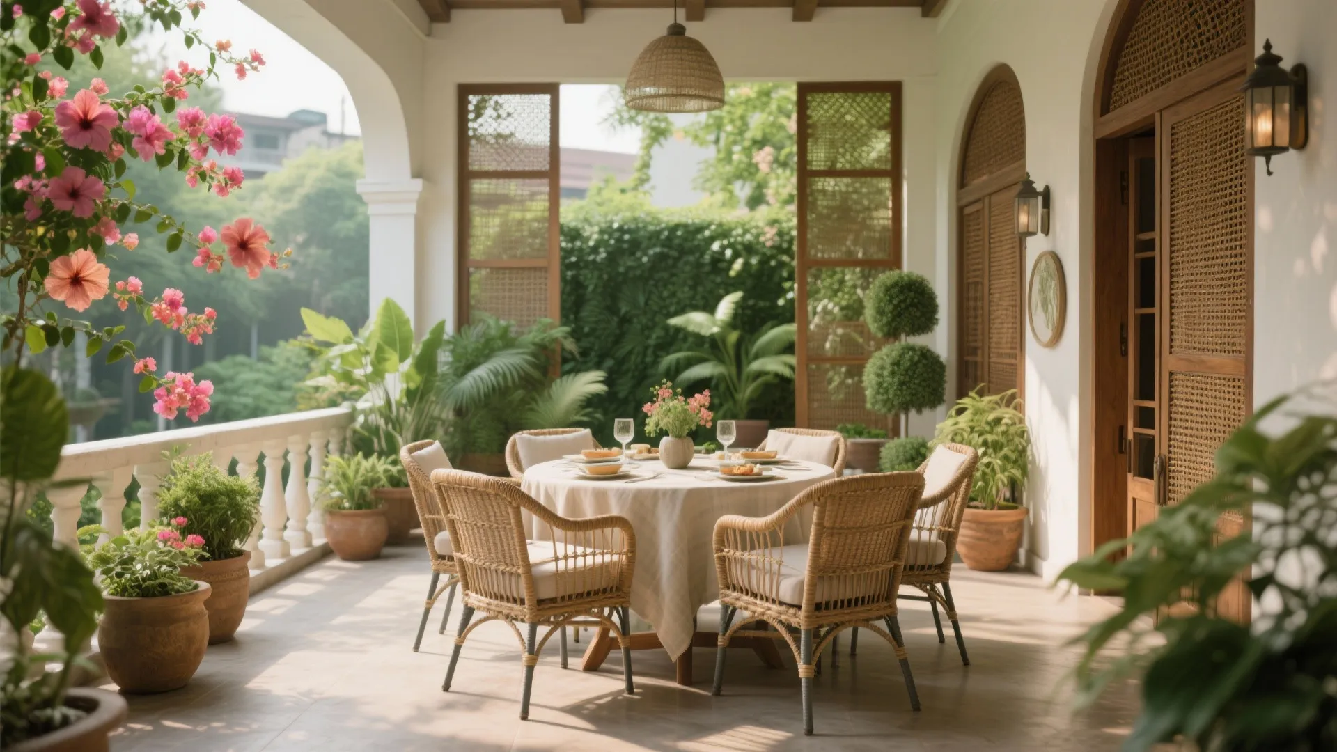 Wellness Courtyard Vibes and Social Dining