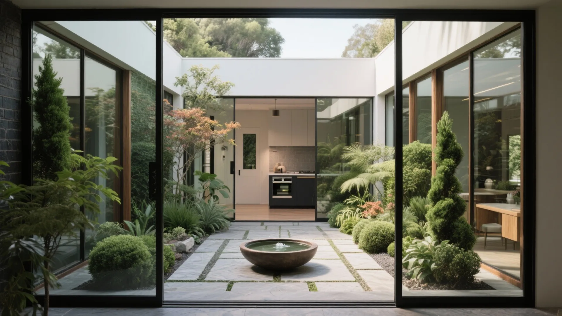 A Courtyard Heart: Privacy, Light, and Calm