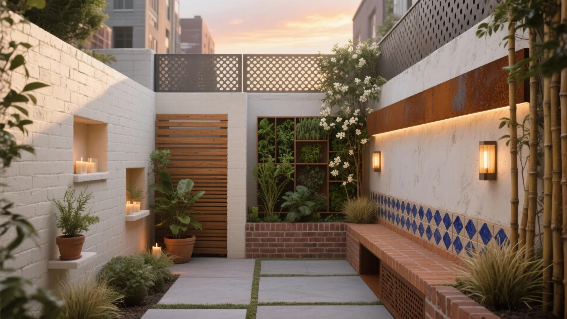 5 Courtyard Wall Designs That Elevate Small Gardens: Real-world ideas, pro tips, and sources to transform compact courtyards with texture, light, and greenery