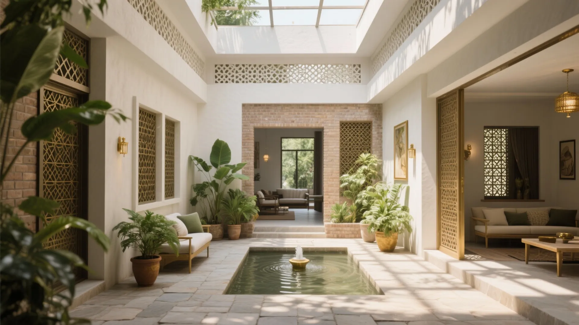Courtyard Light and Jali Privacy: The Climate-Smart Luxury Move