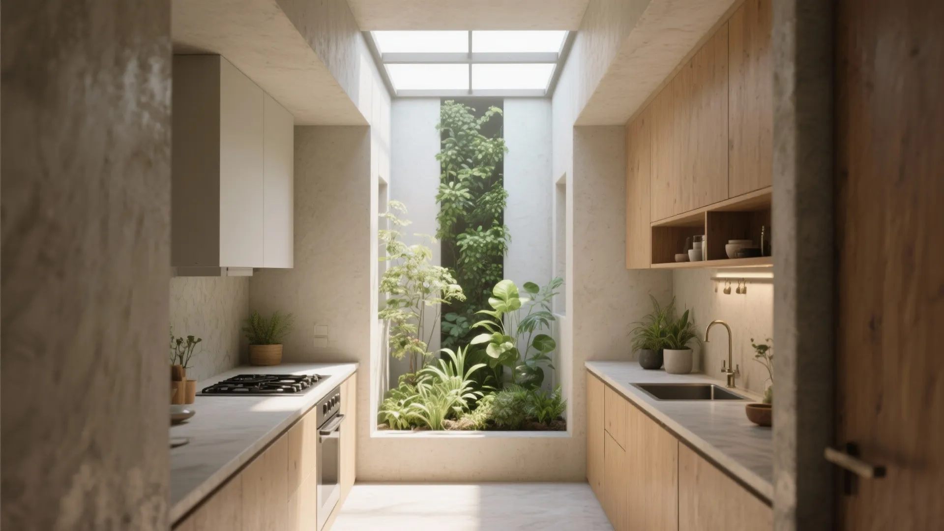 3. Courtyard or Light Shaft Focused Plan