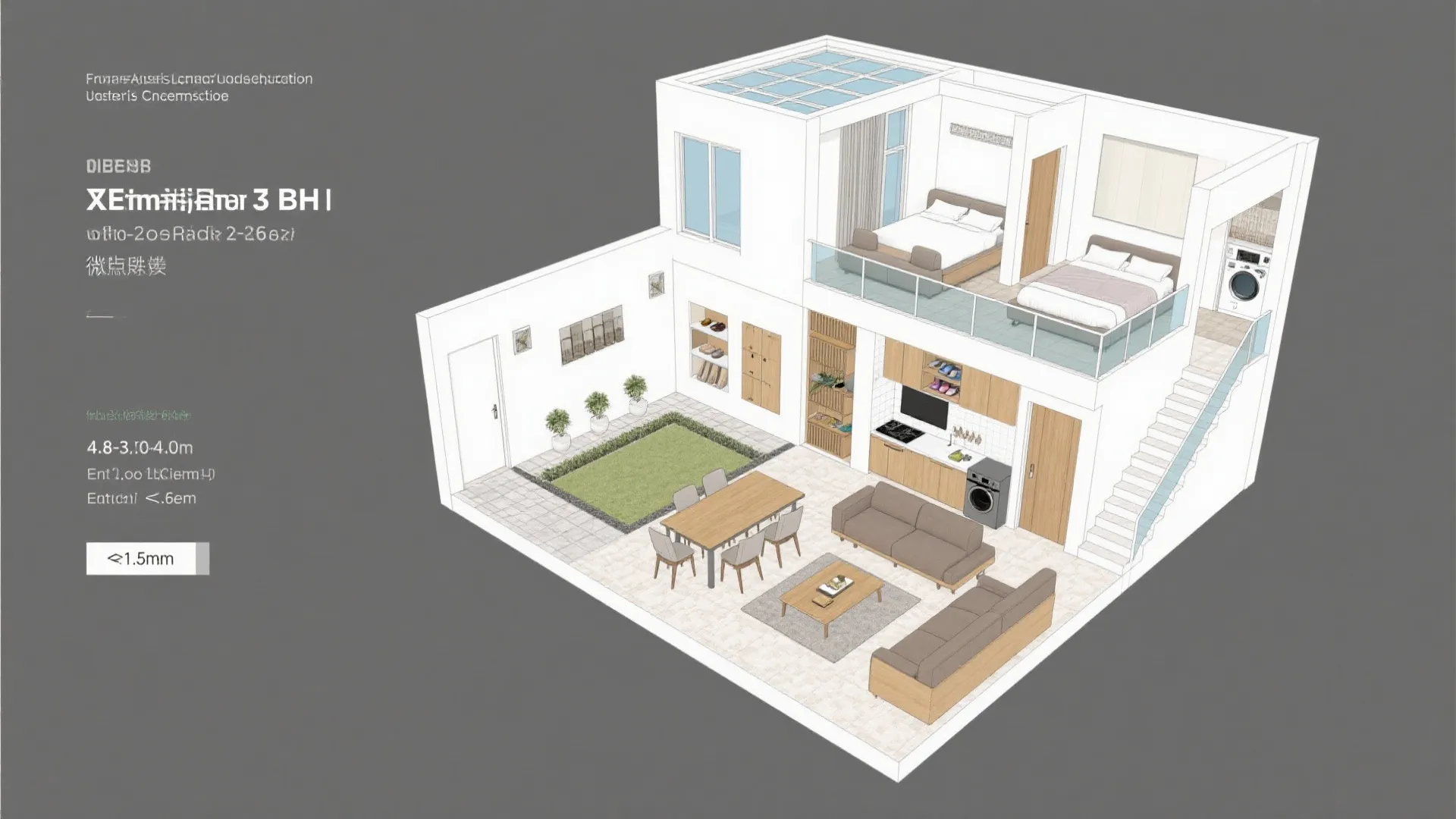 Courtyard Loop with Quiet Edge