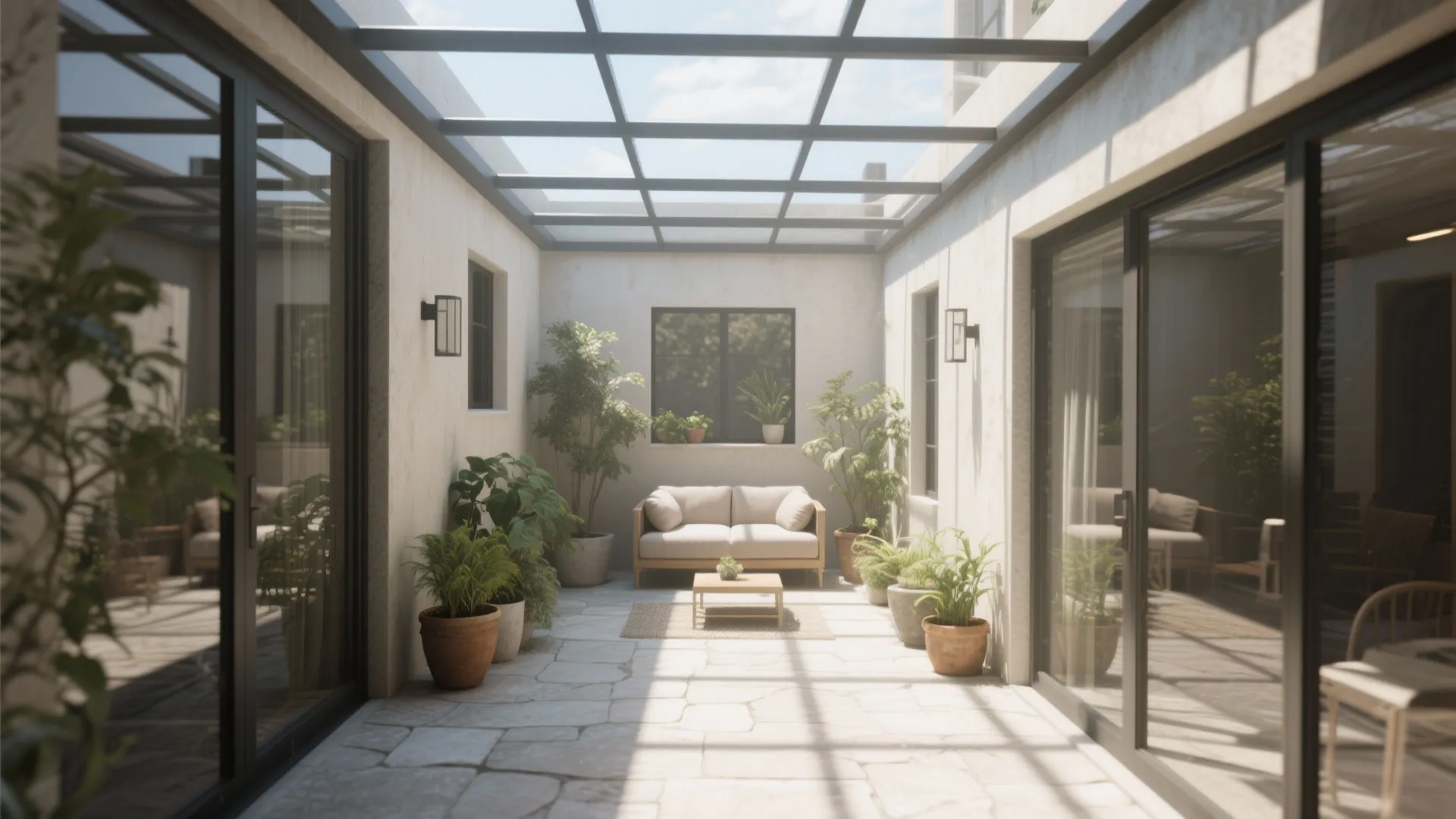 3. Courtyard Skylight