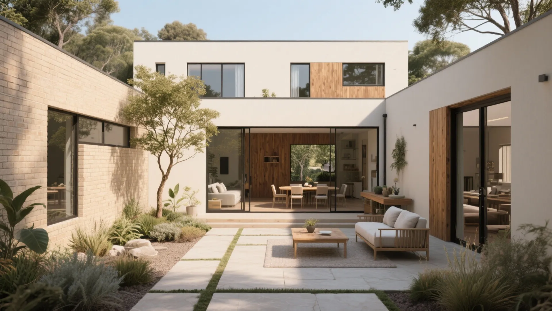 Small House Plans with Central Courtyard: A Space-Savvy Guide: Fast-Track Guide to Brilliant Compact Homes with Courtyards
