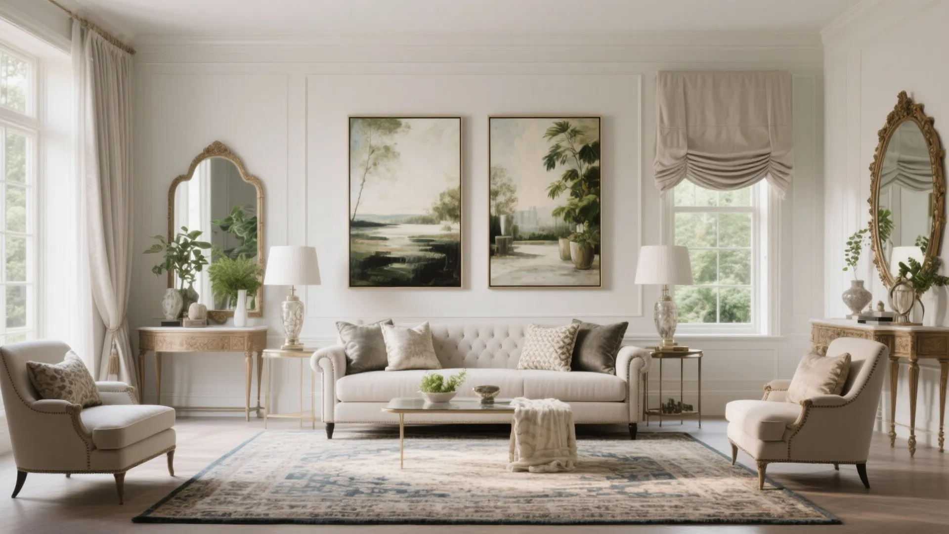 Art, Mirrors, and Soft Furnishings as the Couture Layer