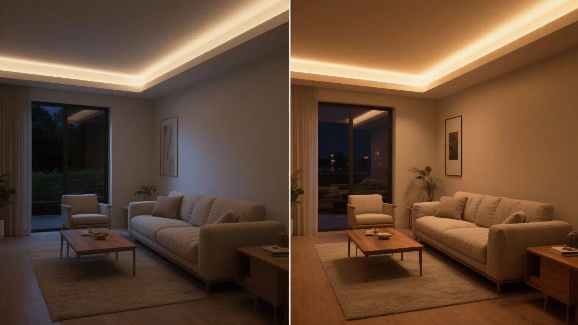 Cove Glow and Perimeter Wash for Bigger-Feeling Rooms