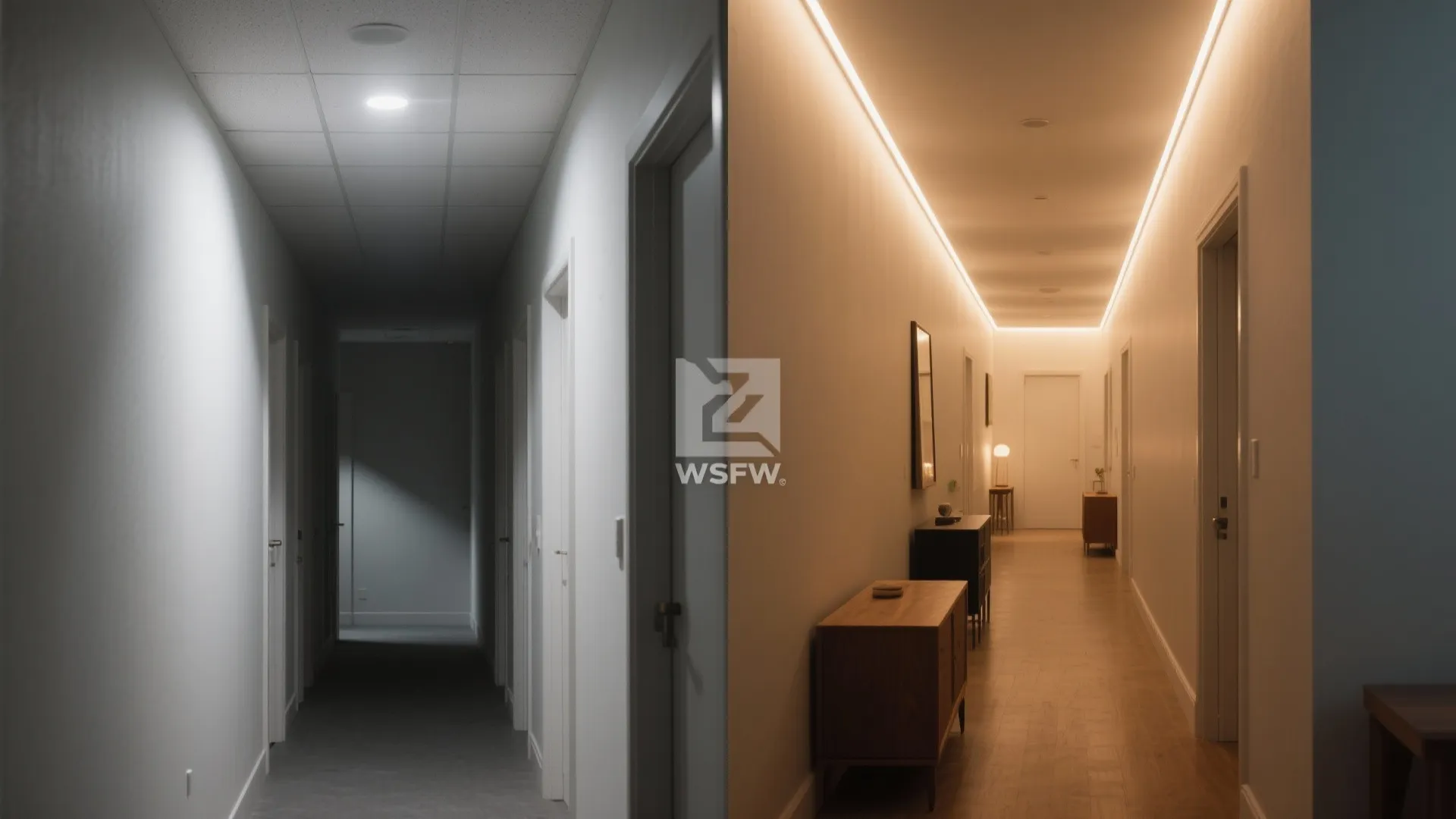 LED Cove Lighting Band on Two Sides