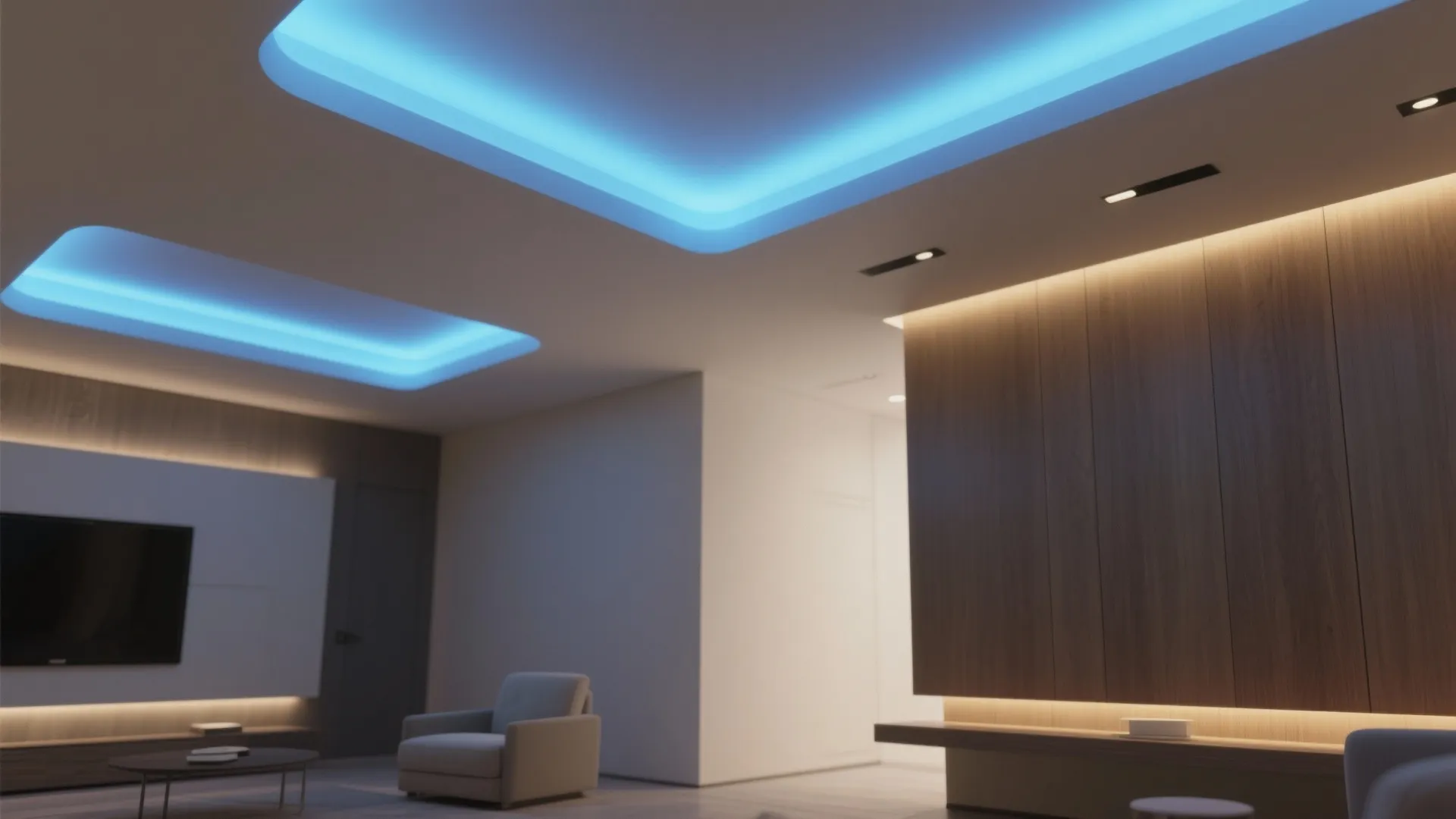 1. Cove Lighting for a Gentle Glow