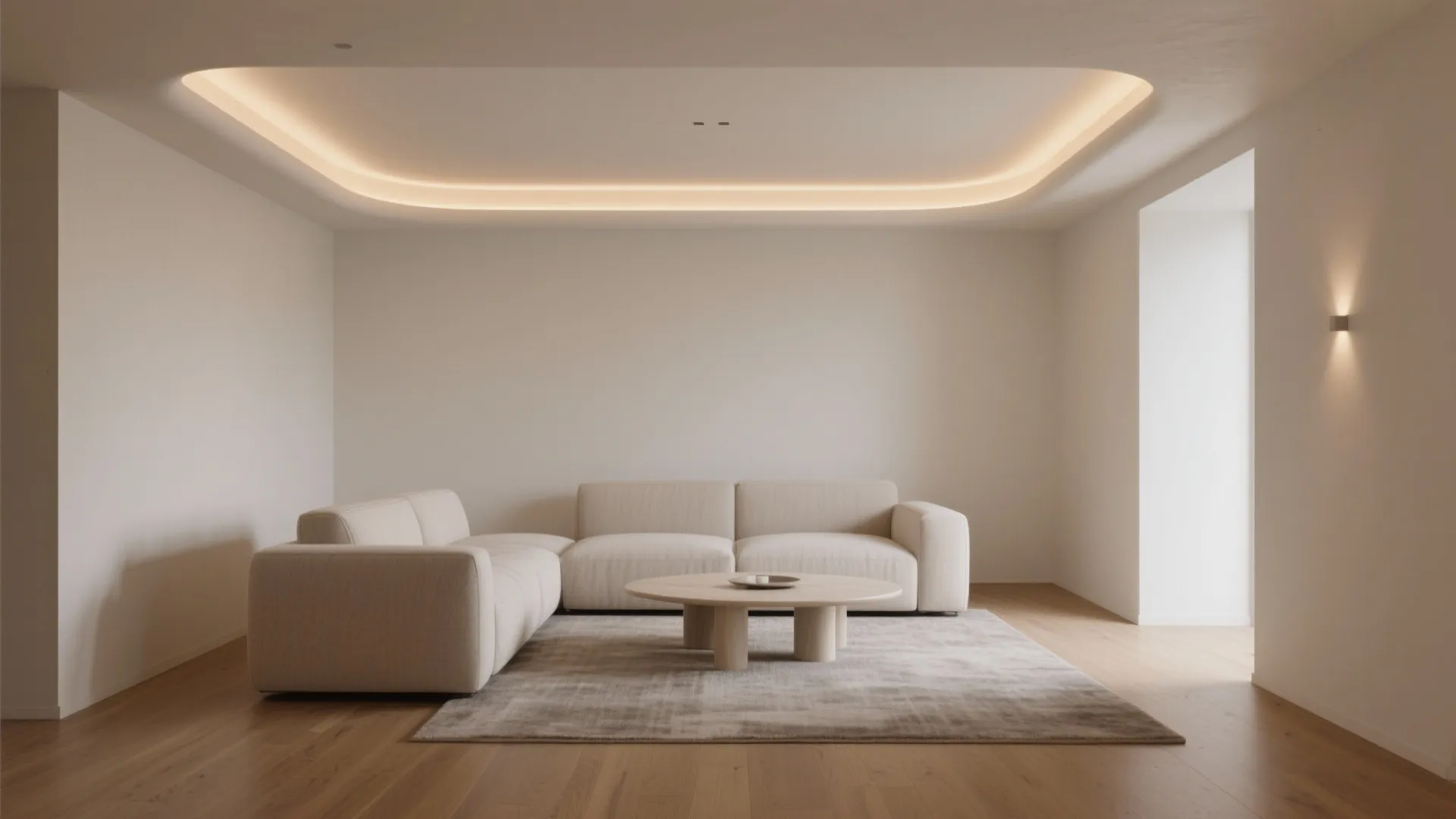 Minimalist Cove Lighting False Ceiling