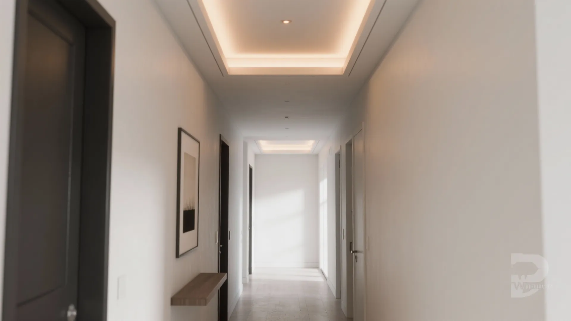 Minimalist LED Cove Ceiling
