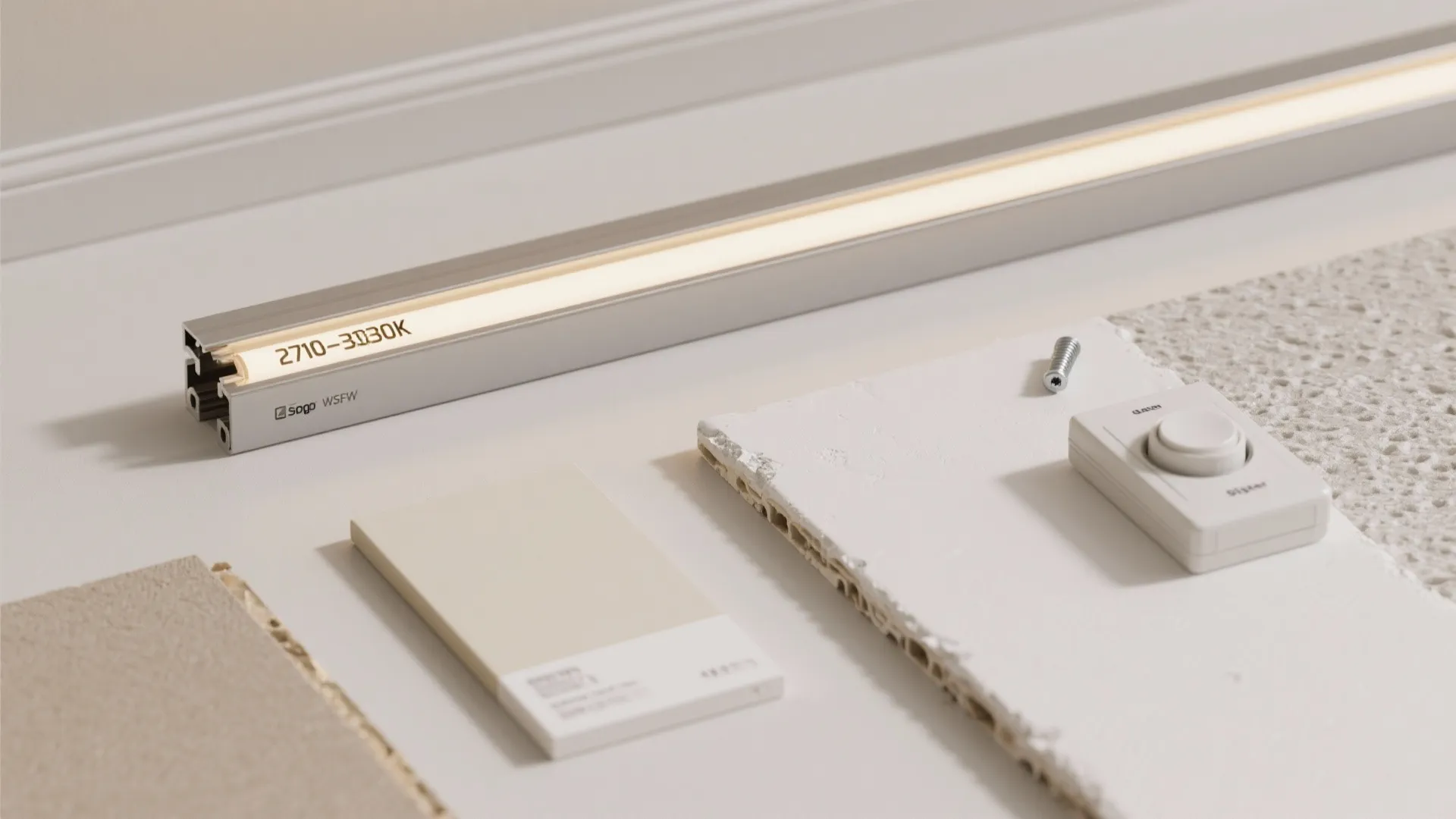 1) Minimal Cove Lighting With Slim Shadow Gaps