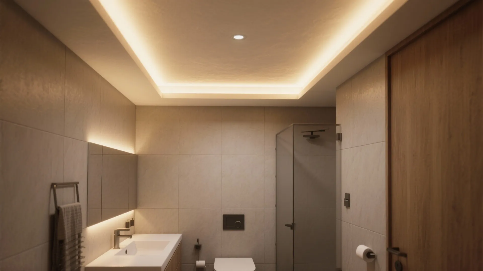 4. Integrated cove or perimeter ceiling wash