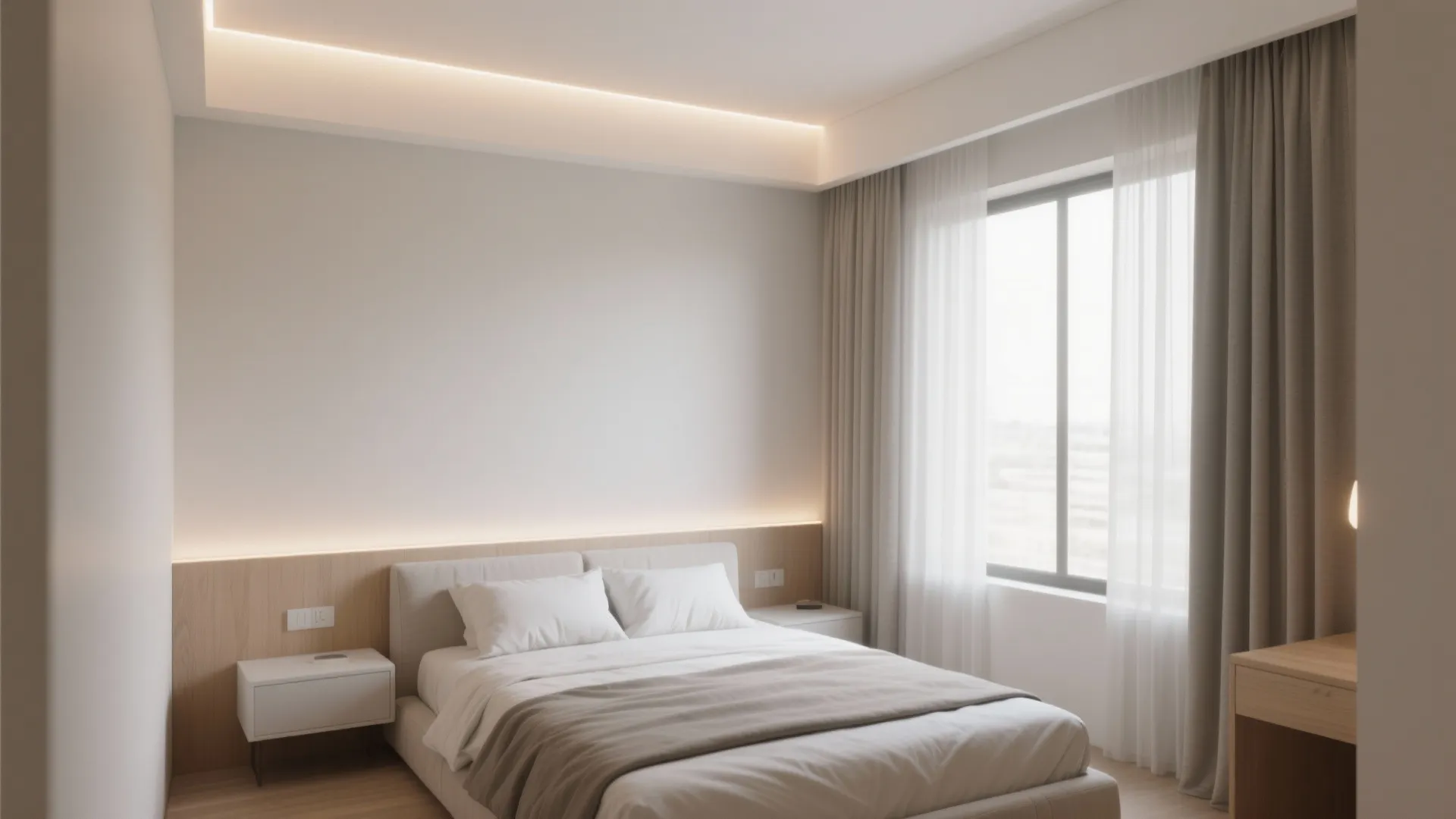 Minimalist POP Cove Ceiling