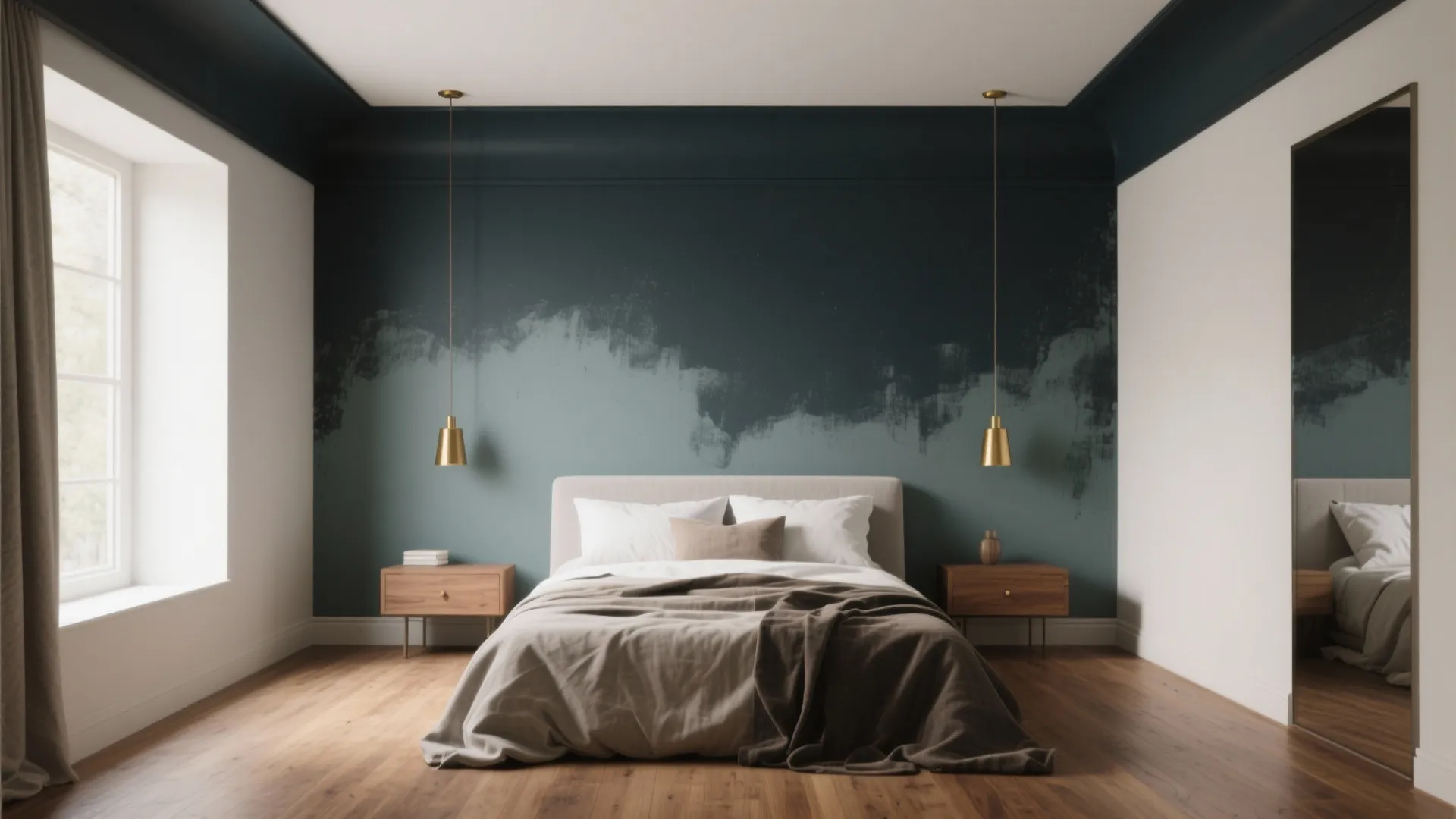 1. Painted Color Block or Cove Contrast