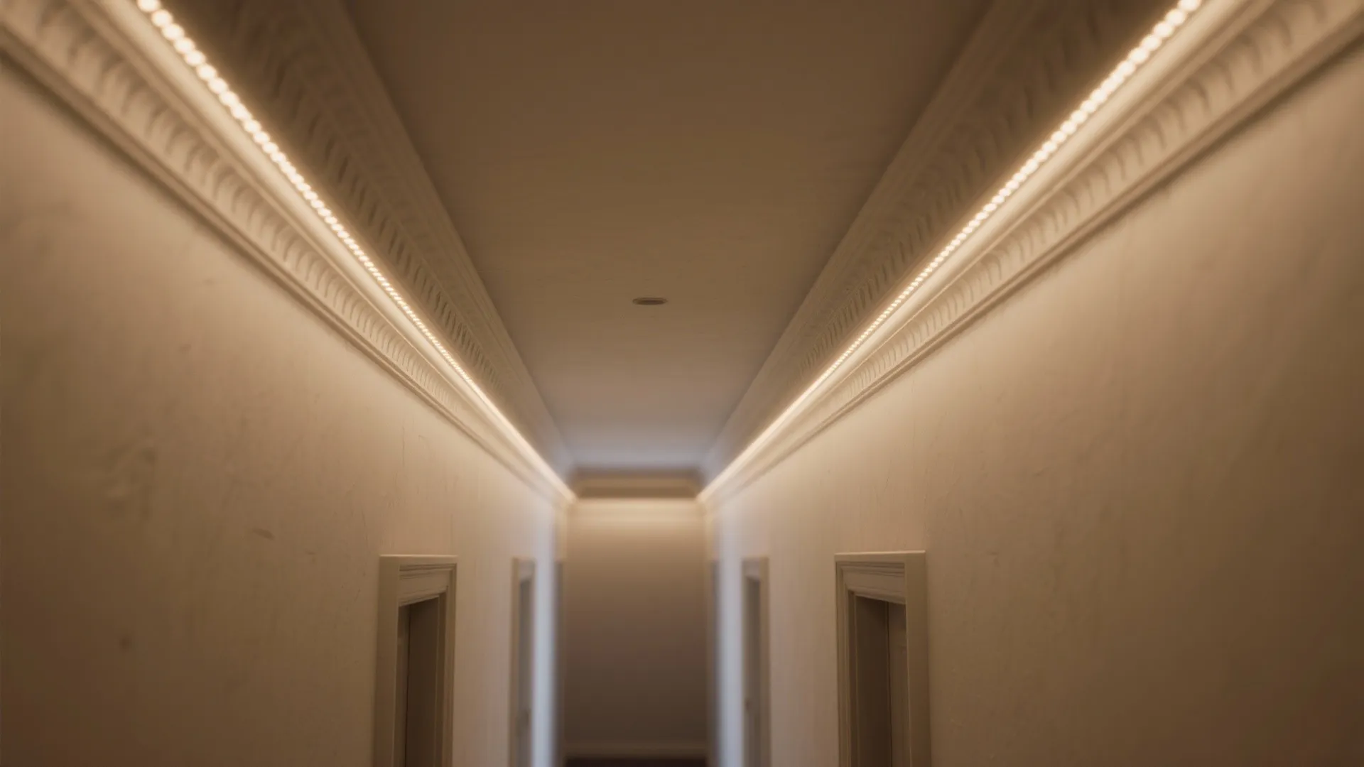 Cornice-Integrated Cove Lighting