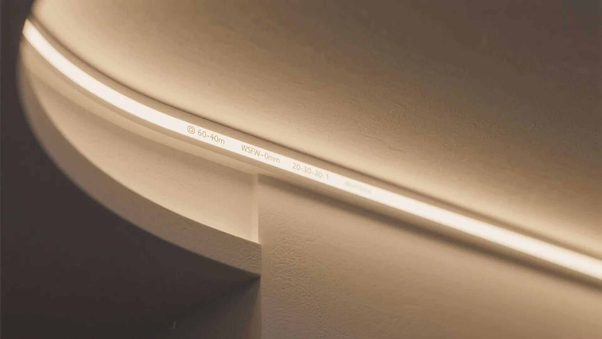 Soft Curves With Cove Lighting