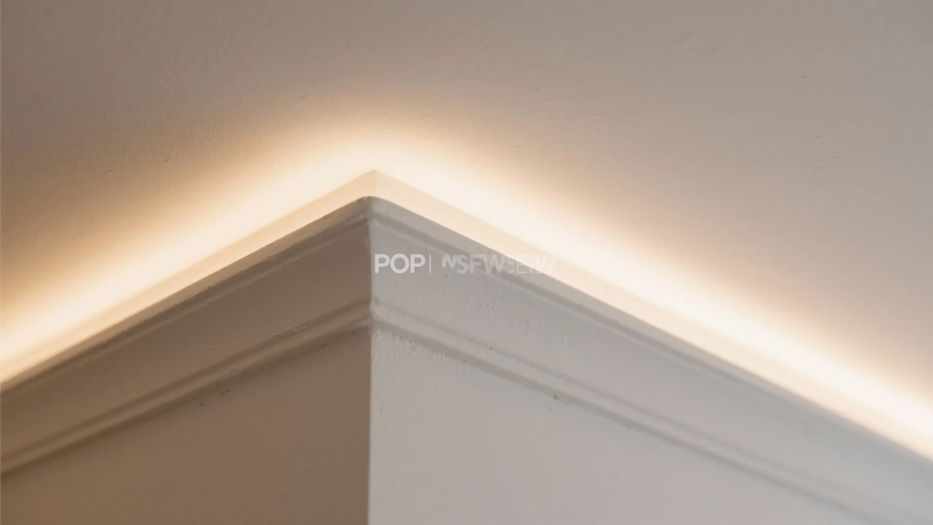 Linear POP Bands with Soft Cove Lighting