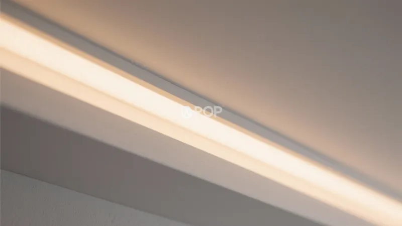 Modern Ceiling Lighting Design with Hidden LED Strip