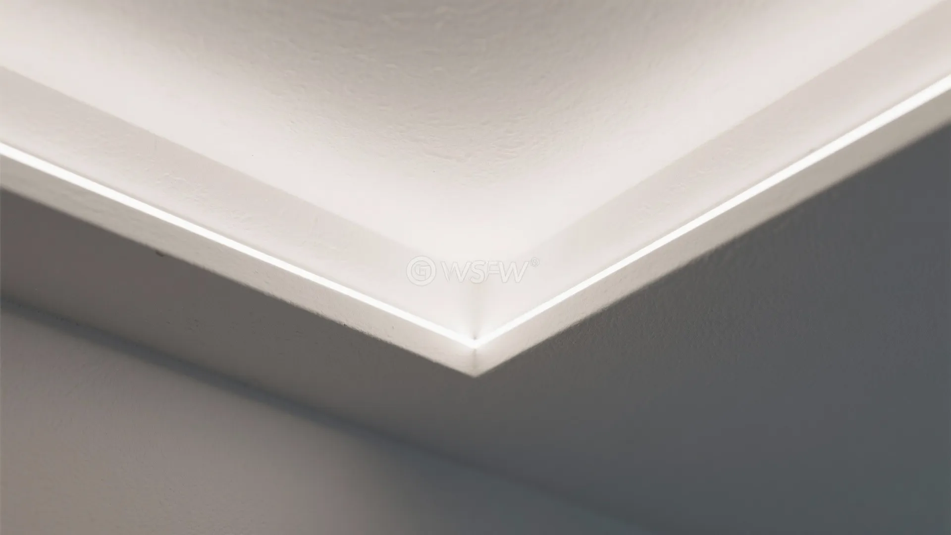 1) Minimal Cove Lighting with a Clean Border