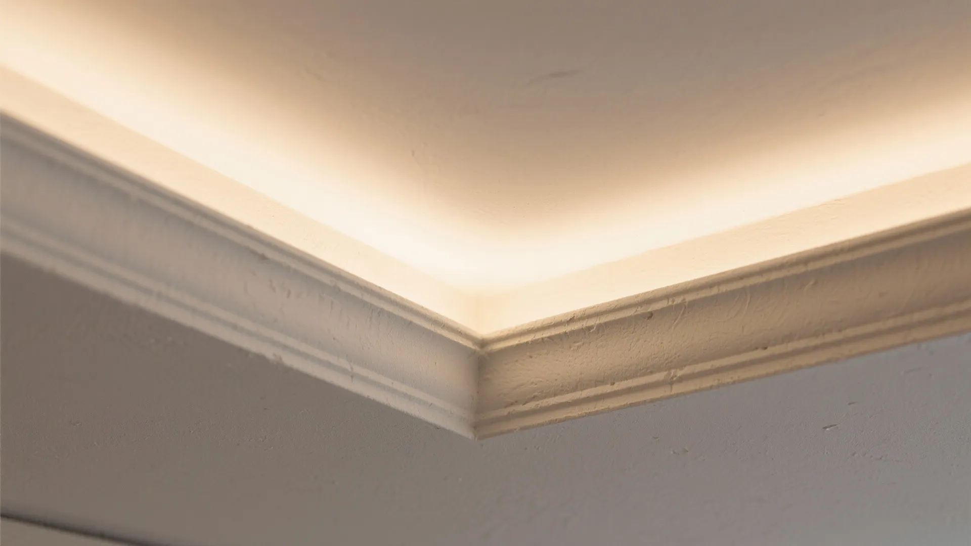 Layered POP Ceiling With Hidden Cove Lighting