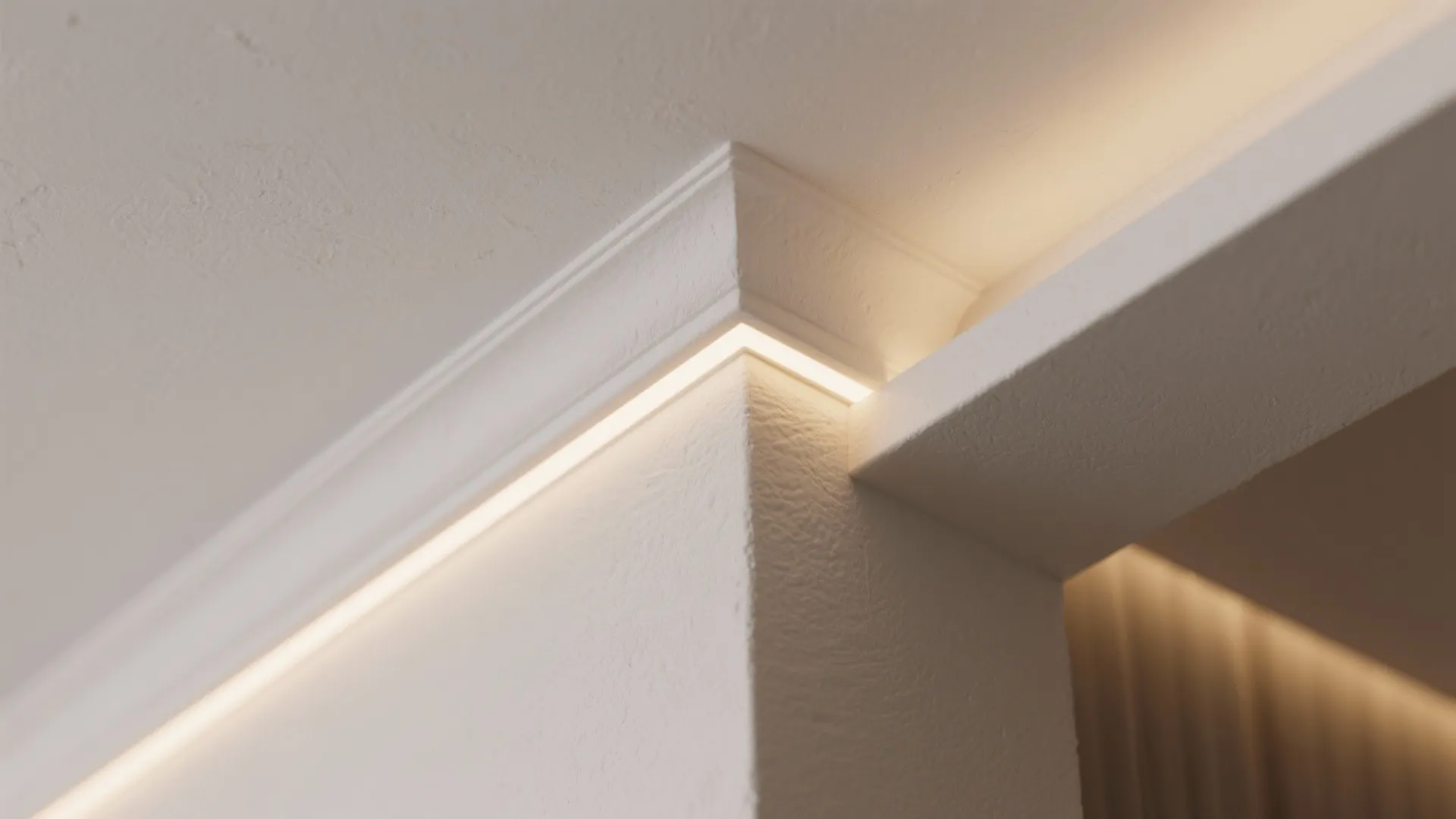 Minimalist POP Border with Soft Cove Lighting