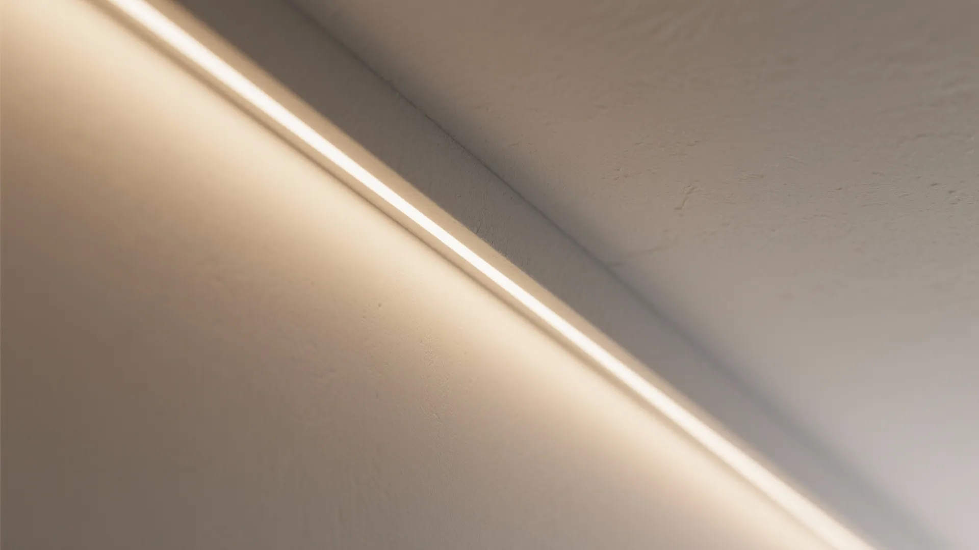 Minimalist Gypsum Ceiling with Cove Lighting