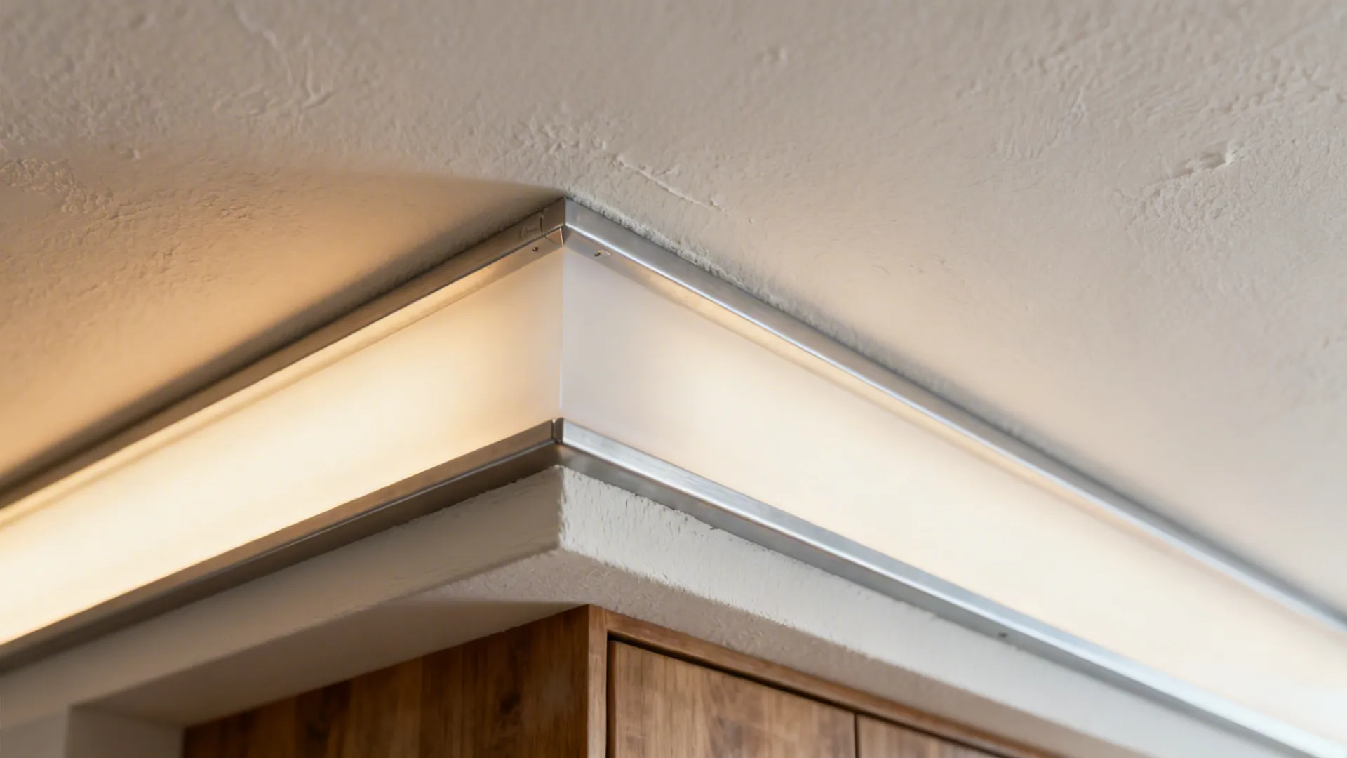 Gentle Cove Lighting that Bridges Two Zones